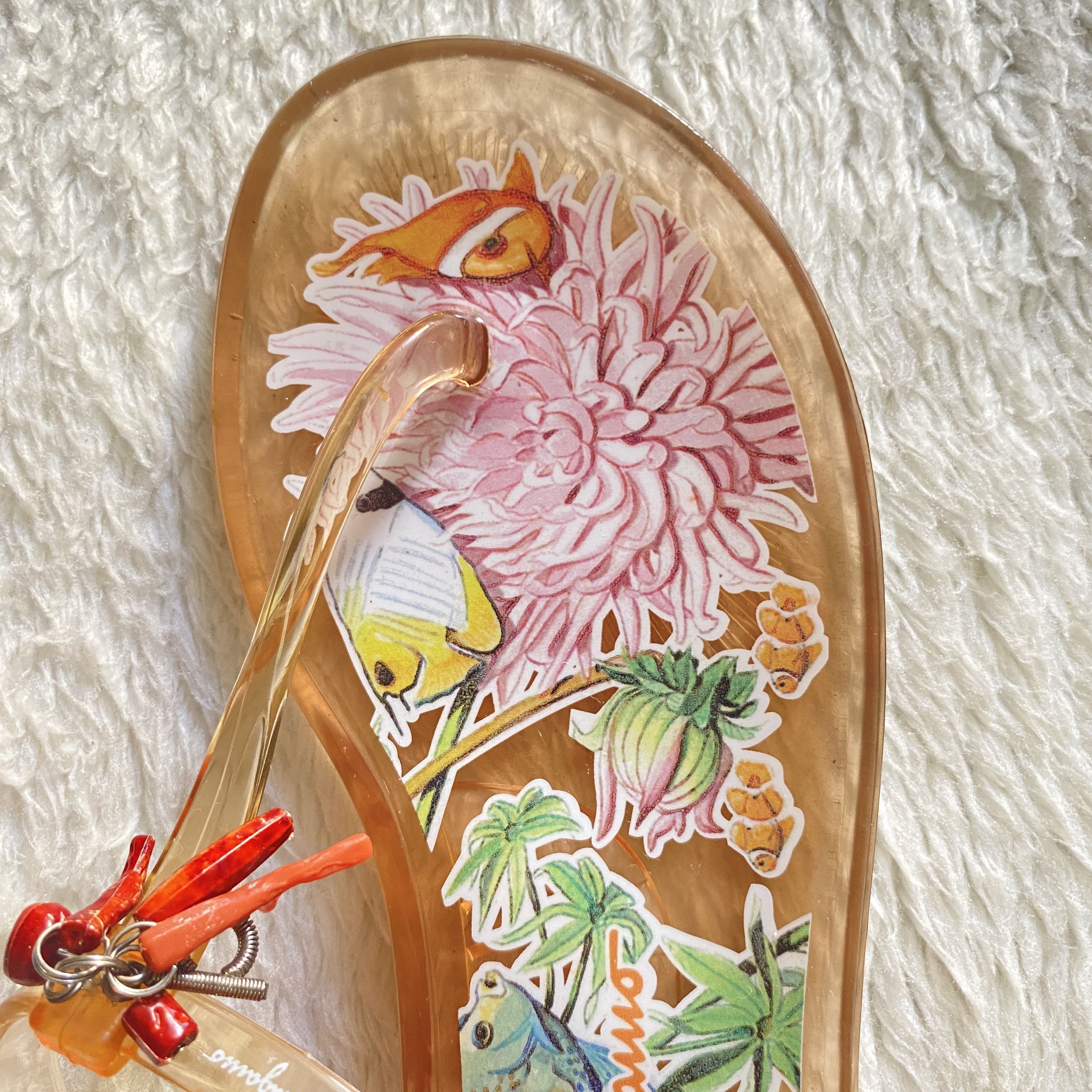 Salvatore Ferragamo Salvatore Ferragamo Jelly Thong Sandals - Size 7 Size US 7 / IT 37 - 3 Thumbnail