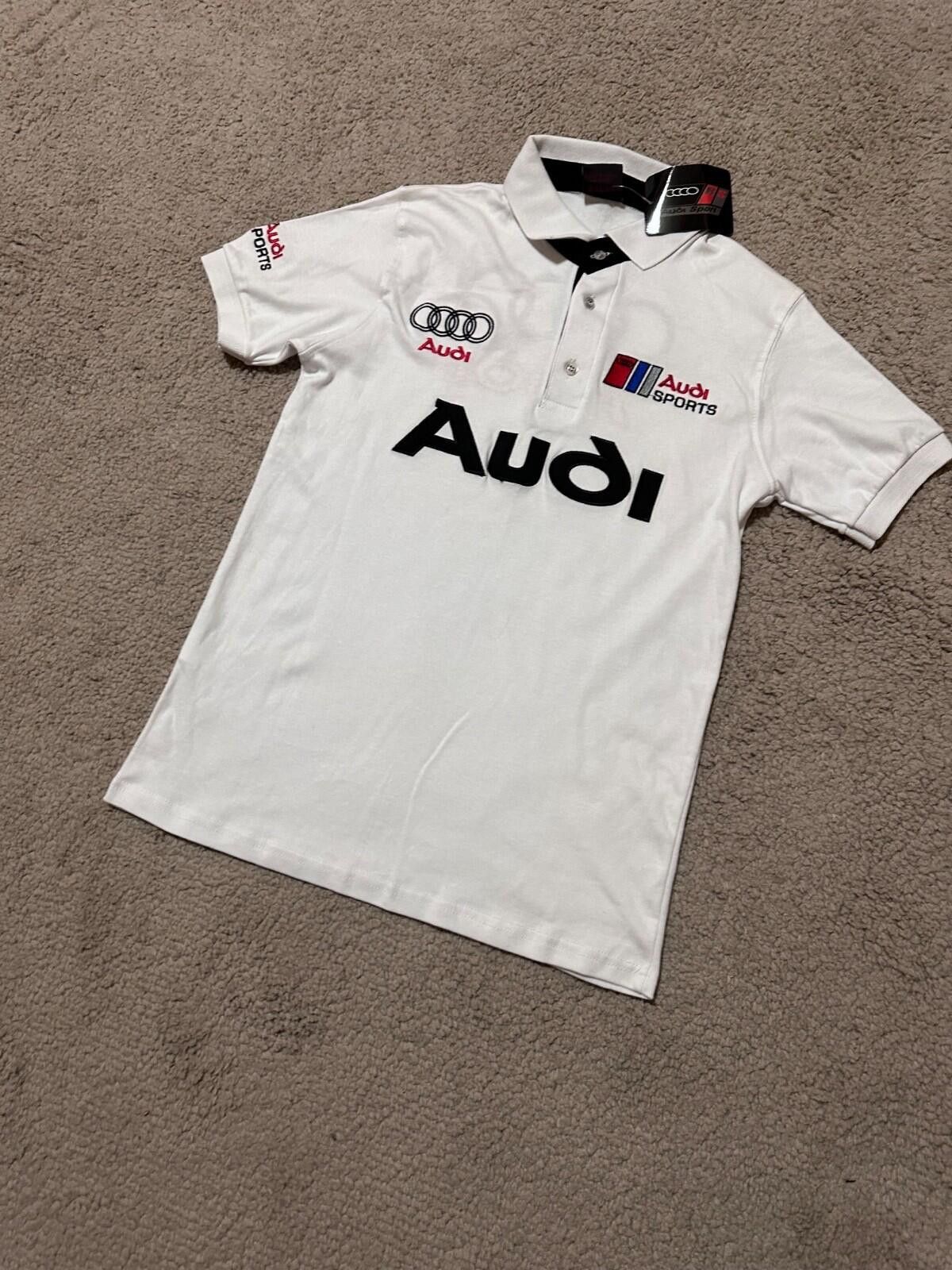 Audi Audi Sports Racing Polo T-Shirt Embroidered size M Size US M / EU 48-50 / 2 - 2 Thumbnail