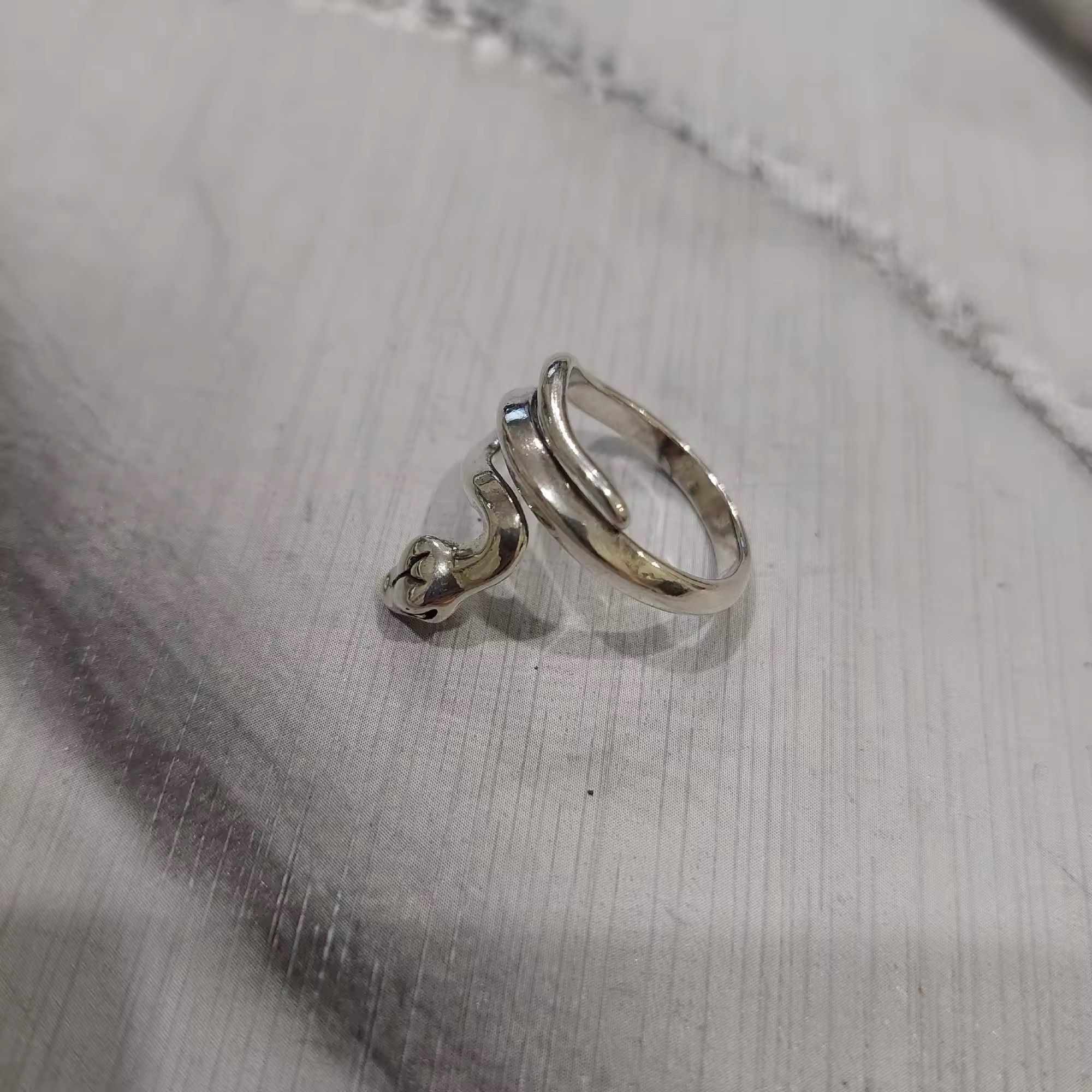 Japanese Brand × Jewelry Snake Adjustable Rings Size ONE SIZE - 4 Thumbnail