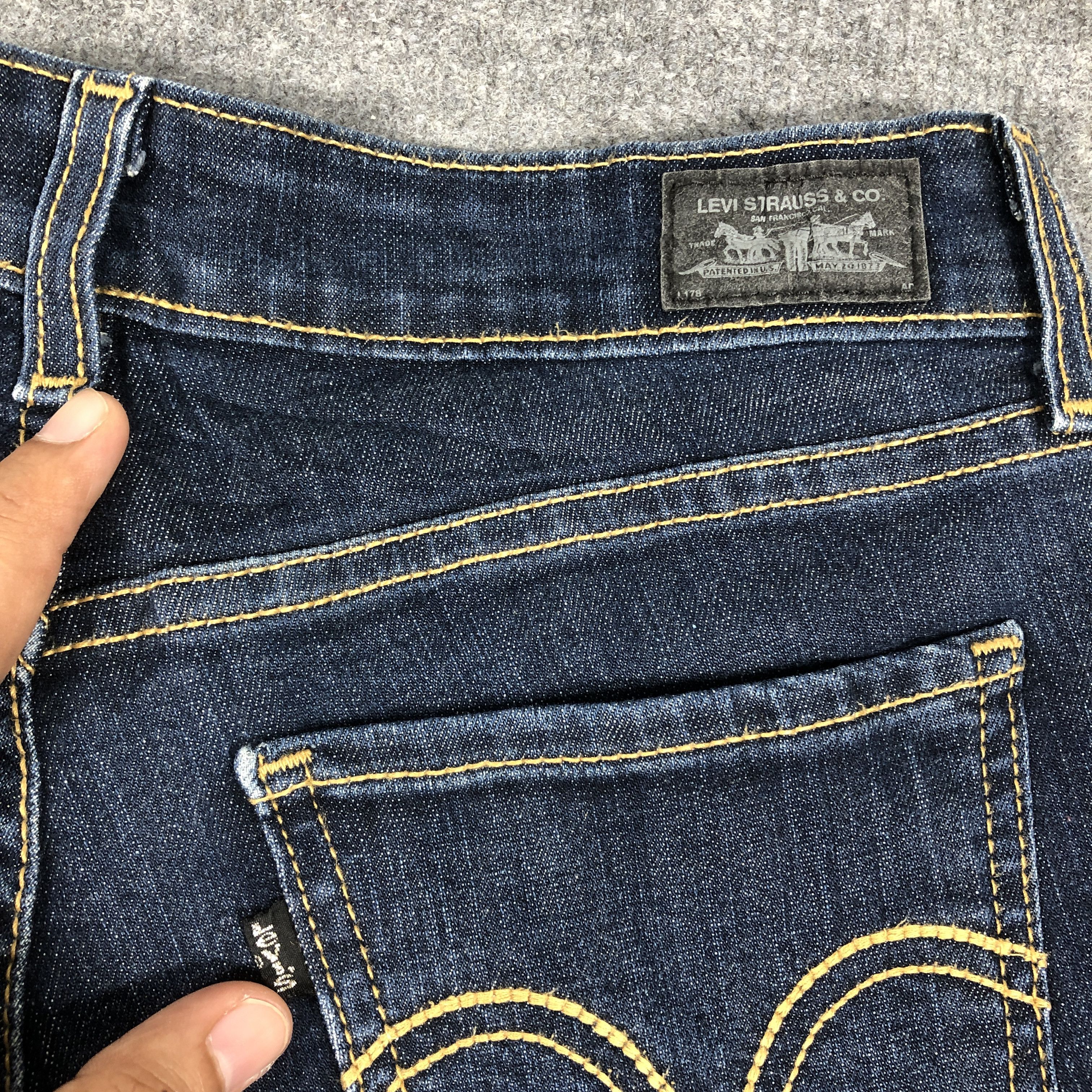 Levi's × Vintage Womens Vintage Levis 535 Jeans Legging L1095W Size 30" / US 8 / IT 44 - 8 Thumbnail