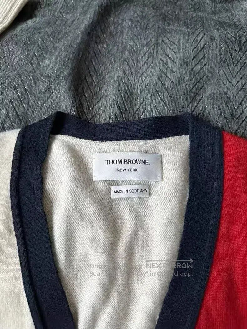 Thom Browne Thom Browne Colorblock Cashmere Cardigan Size S / US 4 / IT 40 - 3 Thumbnail