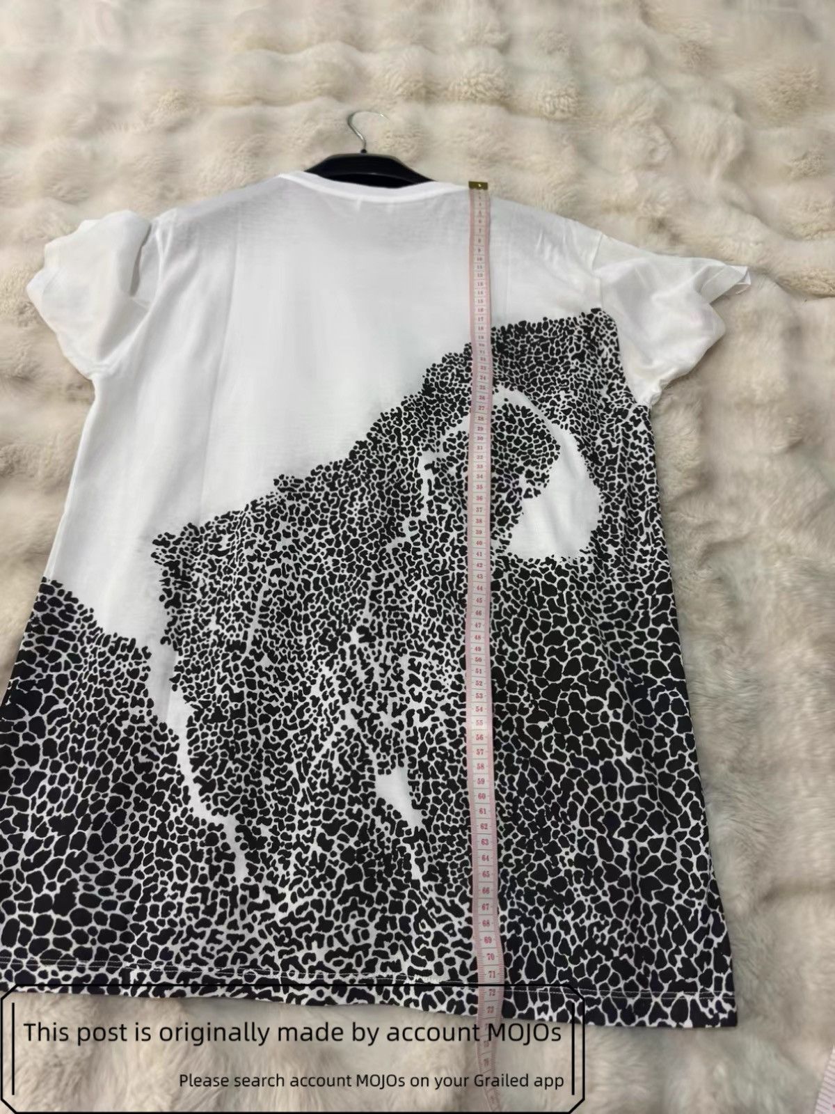 Saint Laurent Paris Sz M Saint Laurent Paris Bottom Leopard White Tee mojos15284 Size US M / EU 48-50 / 2 - 8 Thumbnail