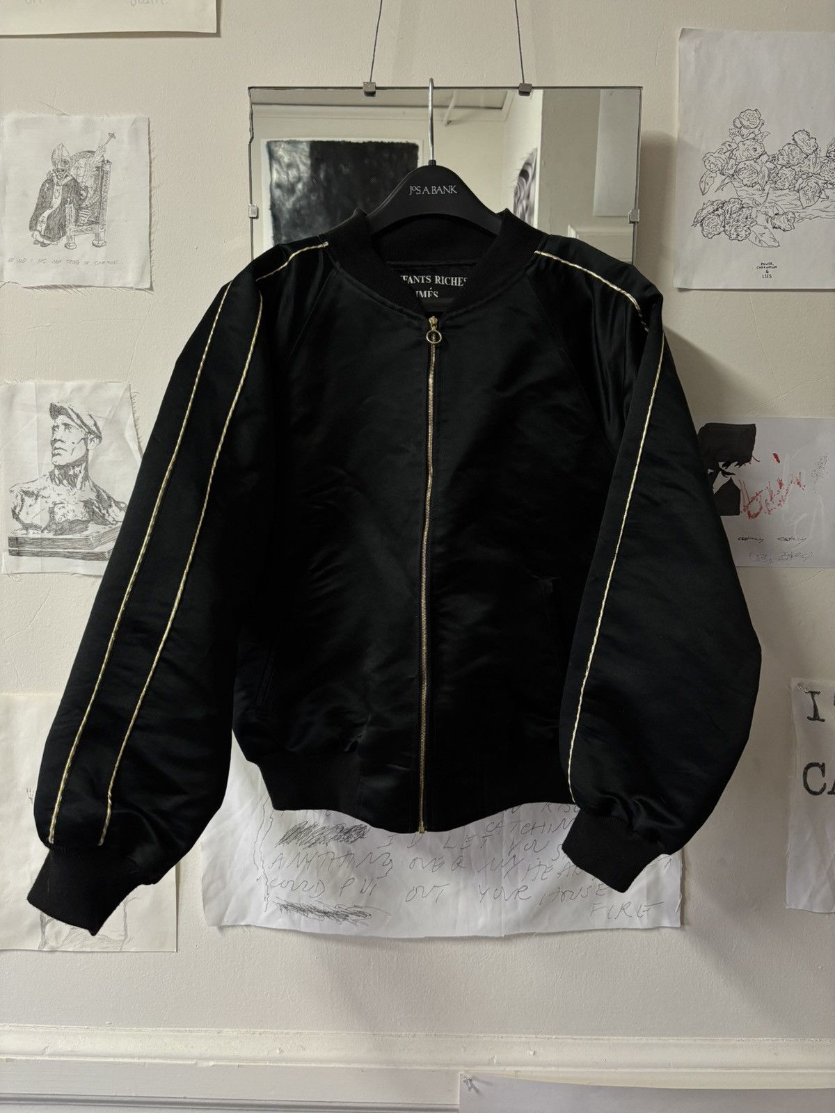 Enfants Riches Deprimes "BOMBER DETAIL'S D'OR" SS17 Lookbook Silk Jacket Size US M / EU 48-50 / 2 - 2 Thumbnail