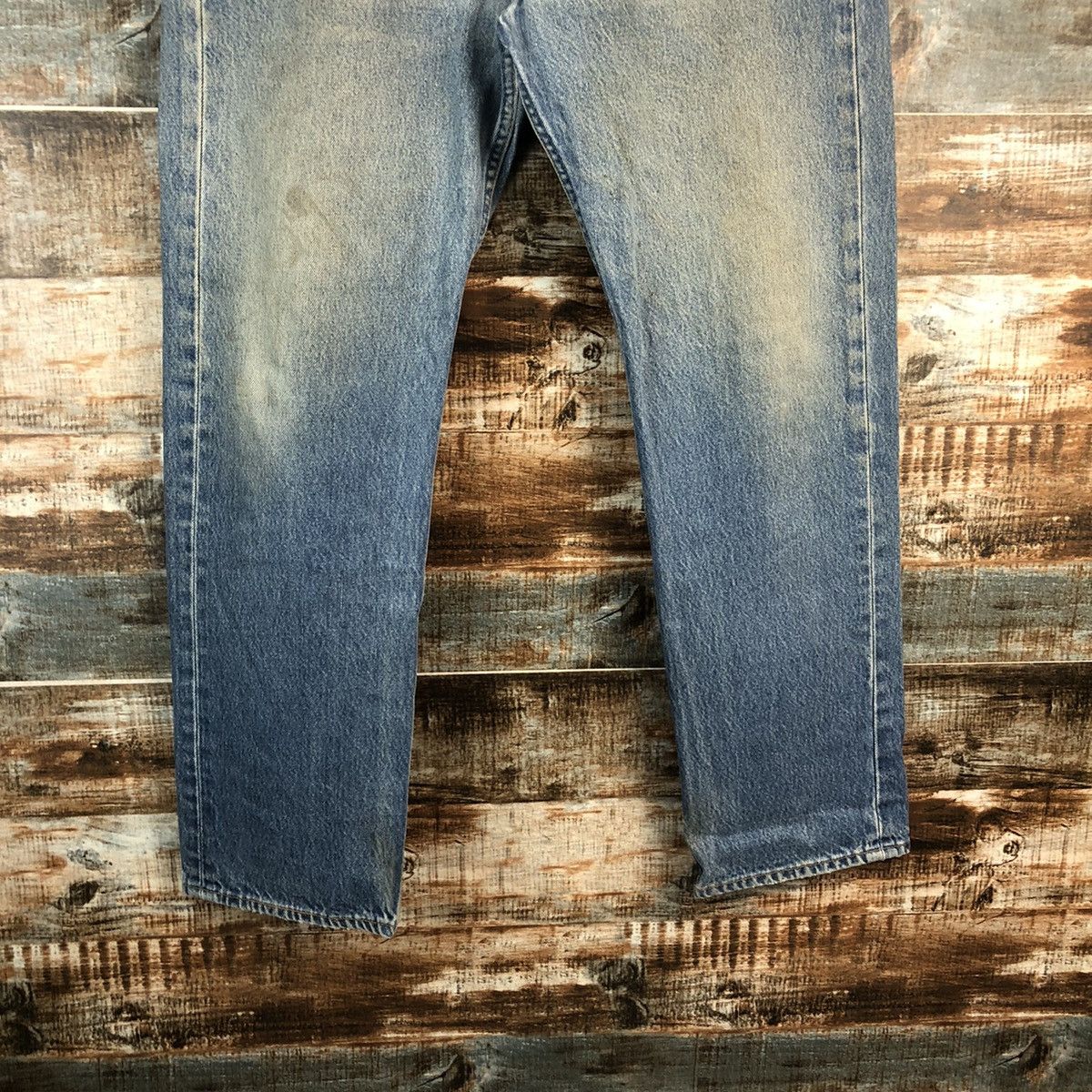 Levi's 501xx Levis Blue Denim jeans Pants #A2572 Size US 35 - 6 Thumbnail