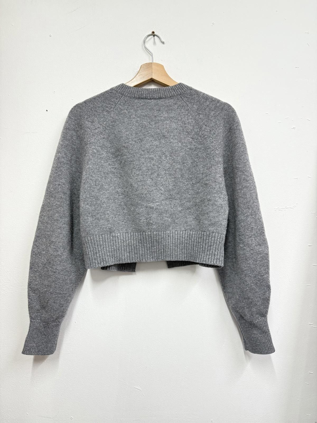 Cos COS Grey Knit Cardigan Size XS Size XS / US 0-2 / IT 36-38 - 4 Thumbnail