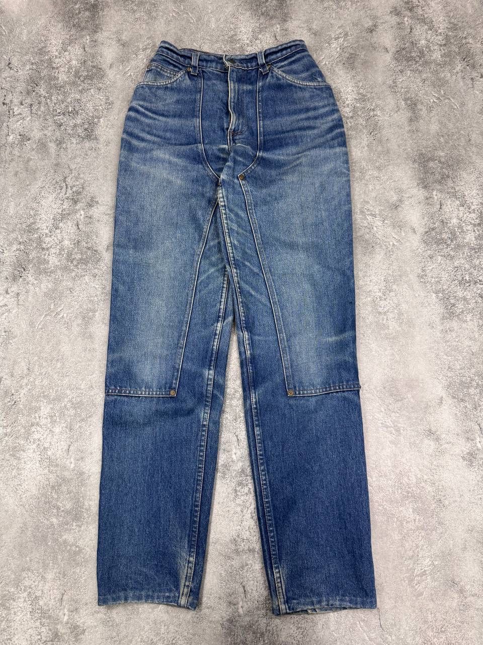 Levi's Levis 520 Women Blue Denim Jeans Cargo Vintage 70s rare Size 30" / US 8 / IT 44 - 5 Thumbnail