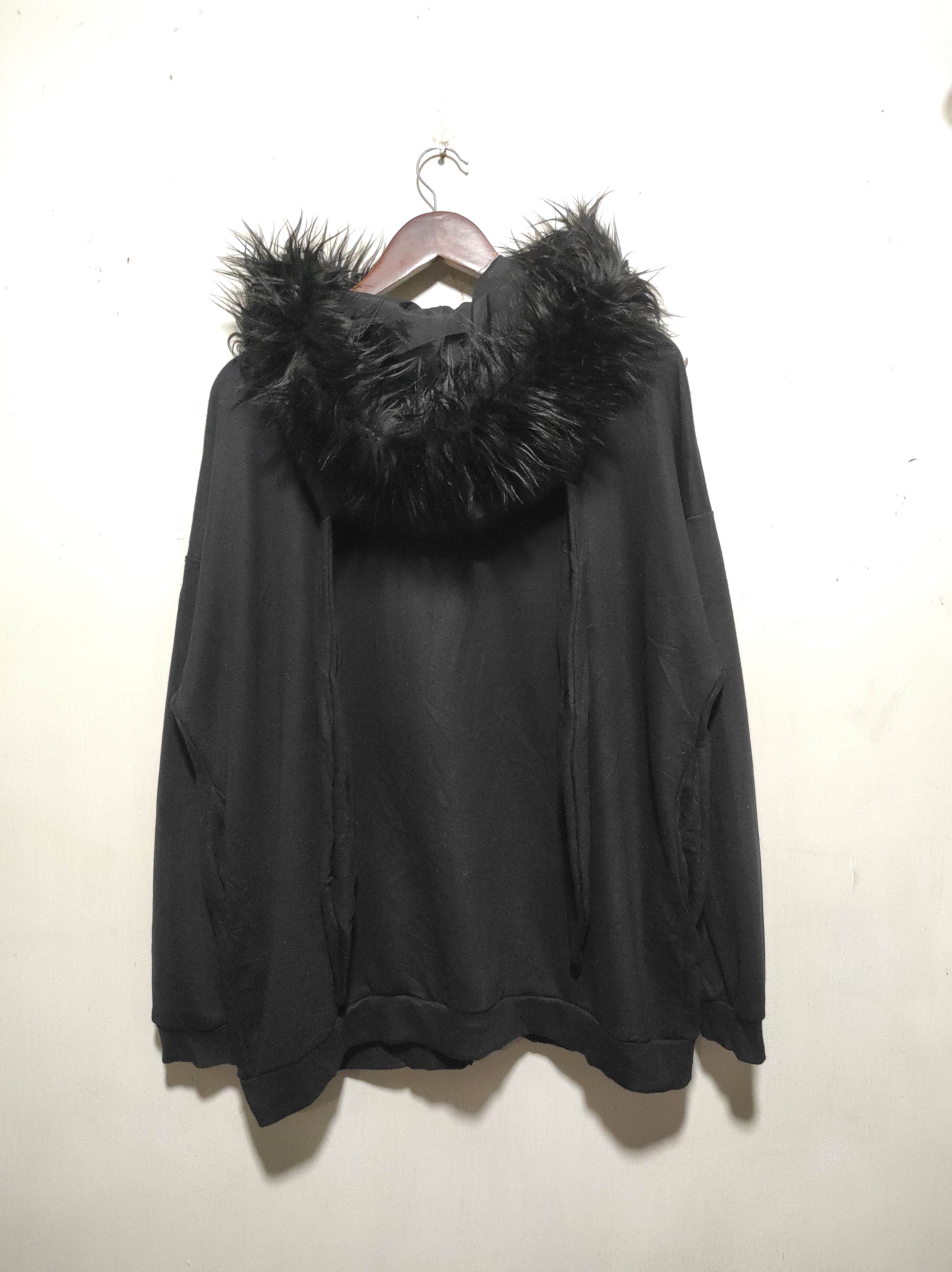 Hysteric Glamour J.Y.F Ear zip fur Hoodie Ifsixwasnine lgb style Size US XL / EU 56 / 4 - 11 Thumbnail