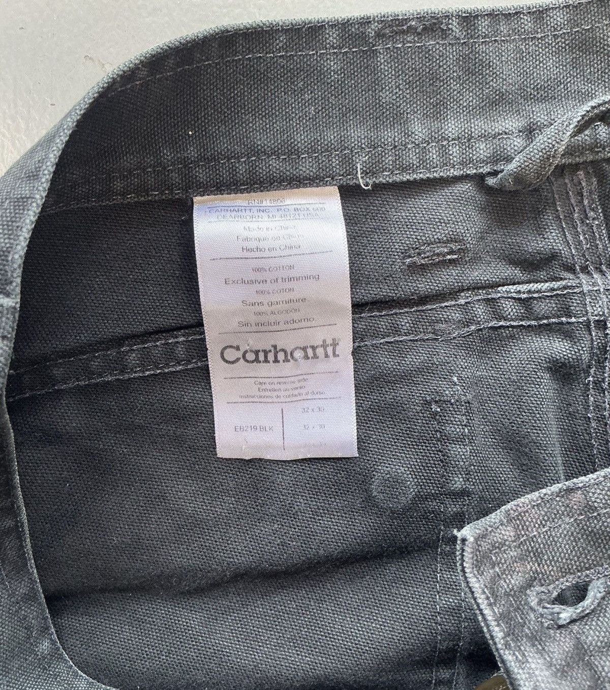 Carhartt Vintage carhartt double knee cargo denim Size US 31 - 6 Thumbnail
