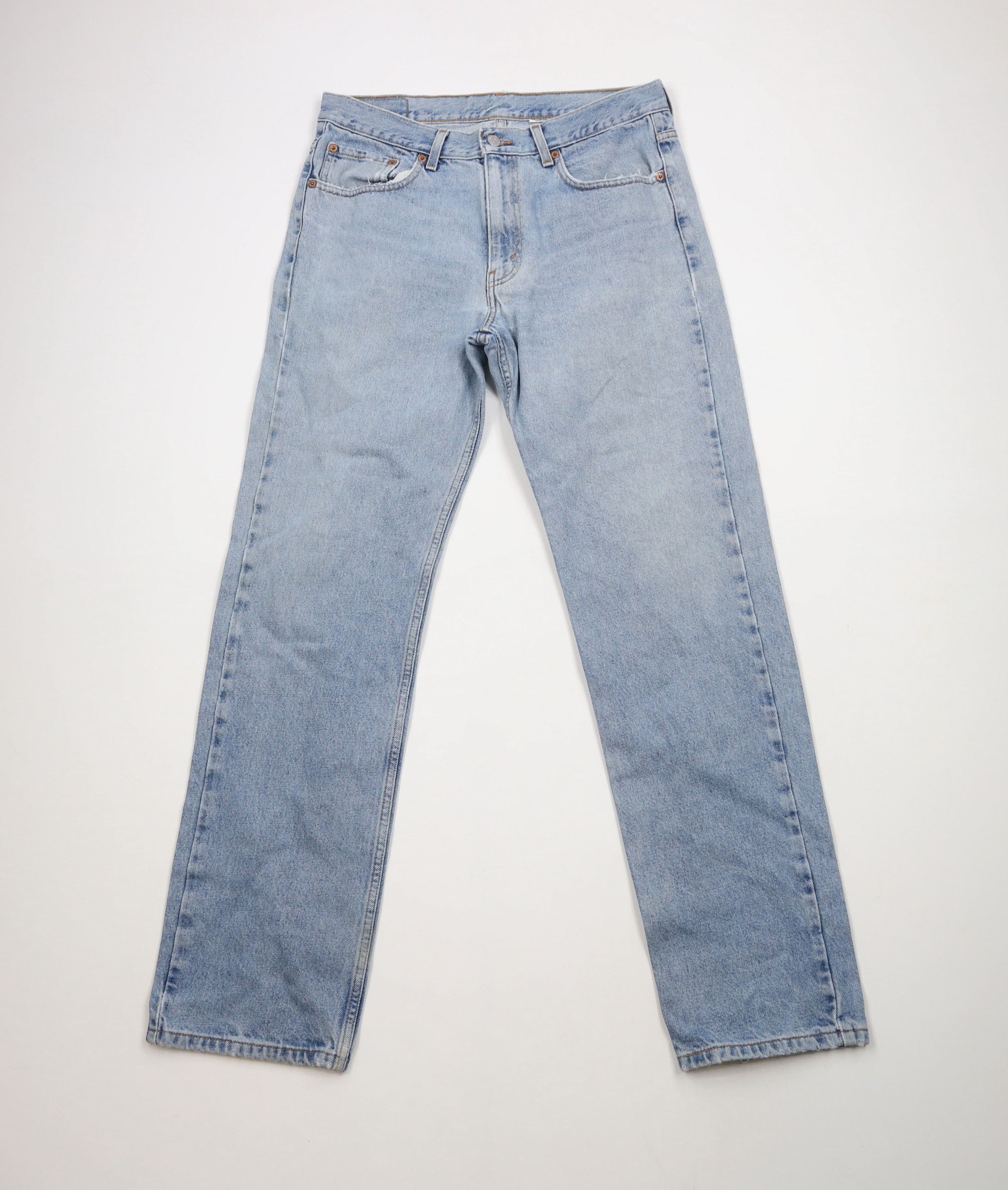 Levi's × Vintage Vintage 90s Levis 512 Slim Fit Tapered Leg Denim Jeans Size US 32 / EU 48 - 1 Thumbnail