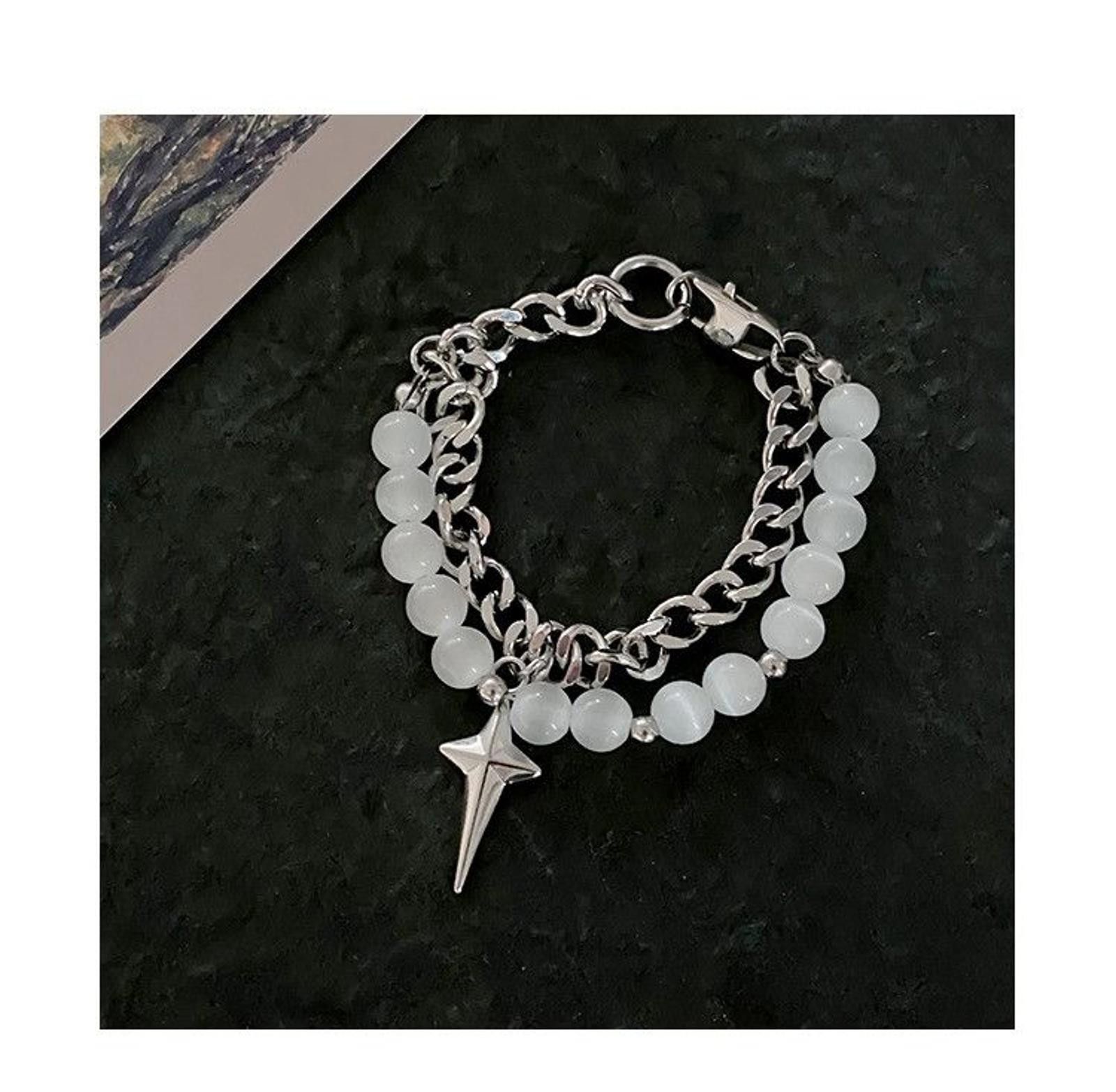 Jewelry Pearl Layered Chain Bracelet Size ONE SIZE - 4 Thumbnail