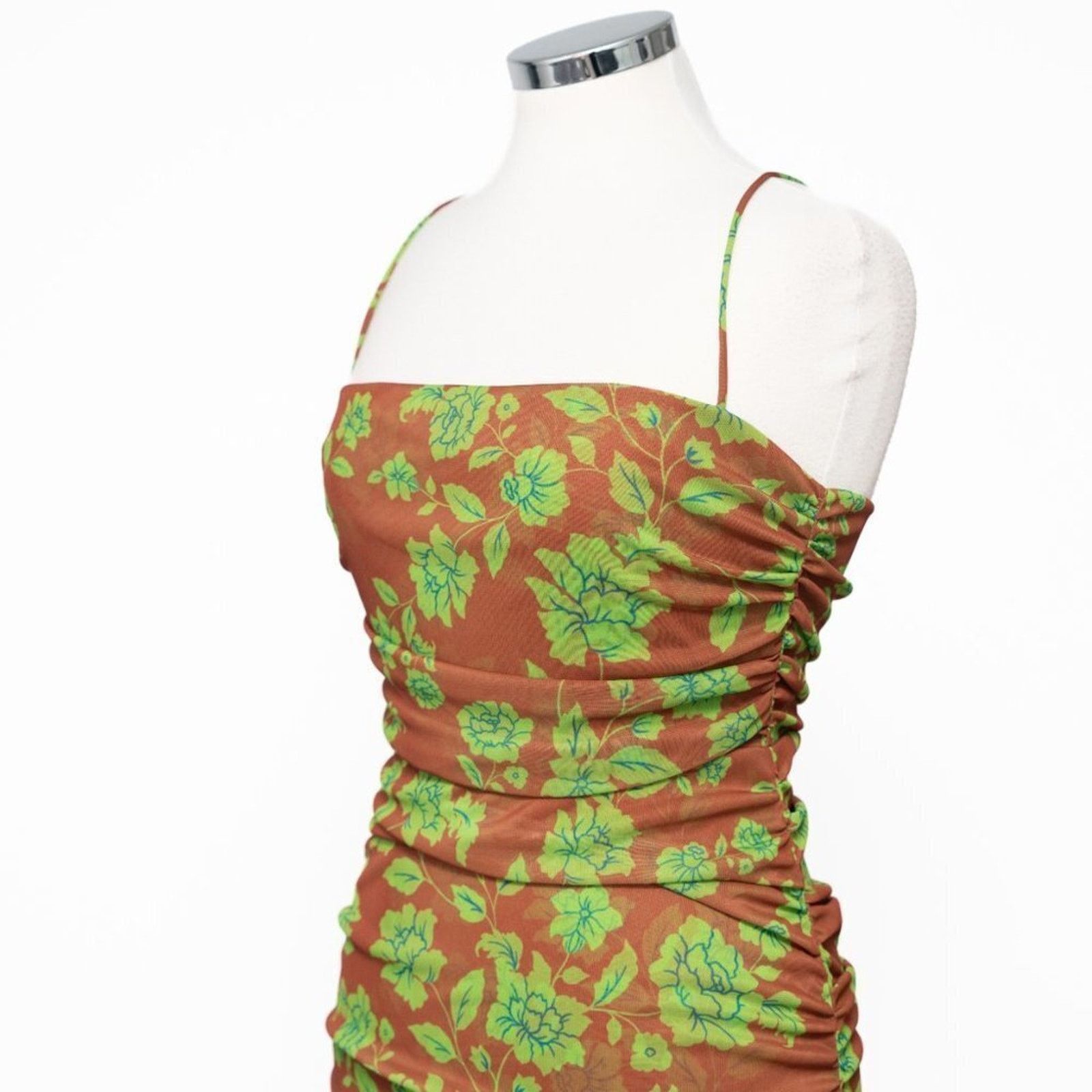 BEC + BRIDGE BEC & BRIDGE. Blossom Ruched Minidress. Size M / US 6-8 / IT 42-44 - 9 Thumbnail