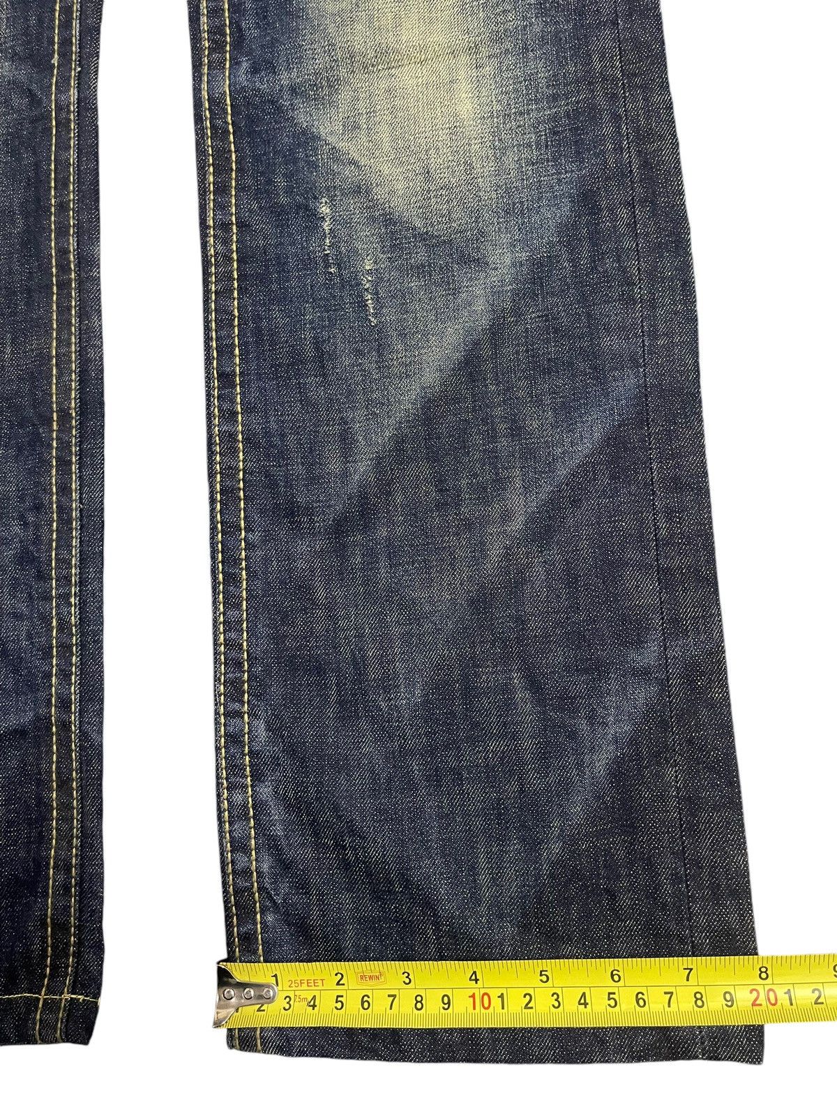 Japanese Brand Vintage Japanese Brand Mud Wash Style Baggy Jeans Size US 32 / EU 48 - 15 Thumbnail