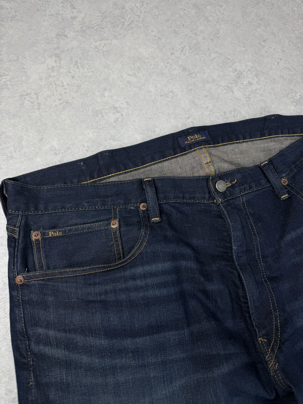 Polo Ralph Lauren Polo Ralph Lauren Varick Slim Straight Denim Jeans 40x32 Size US 40 / EU 56 - 4 Thumbnail