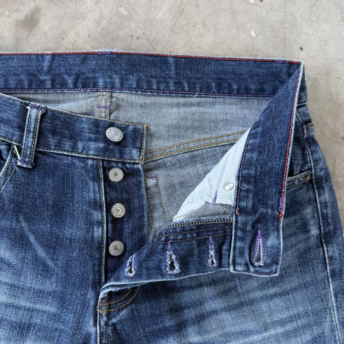 Takeo Kikuchi W32 Vintage Takeo Kikuchi Button Fly Faded Mud Washer Denim Size US 32 / EU 48 - 7 Thumbnail