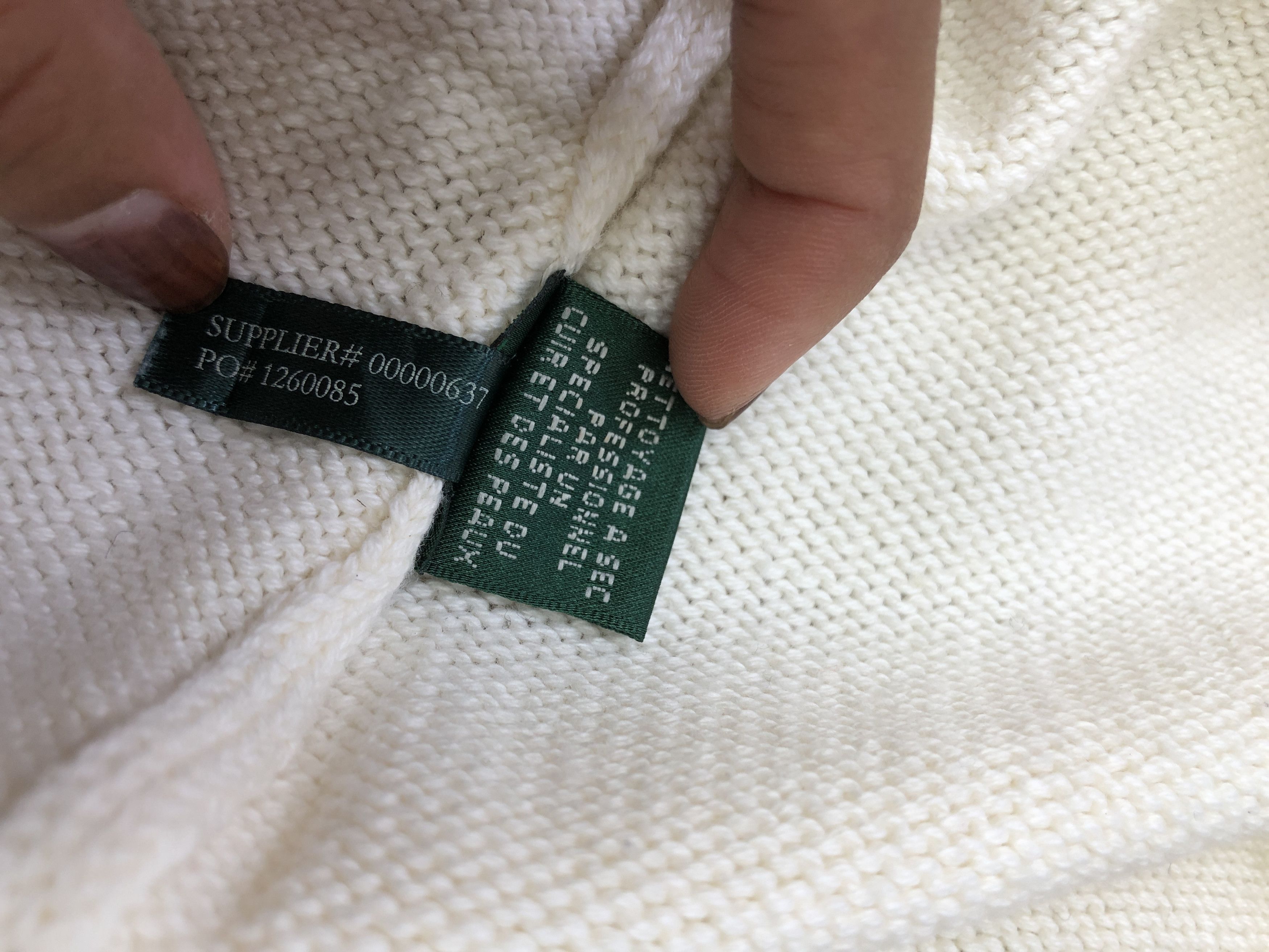 Lauren Ralph Lauren × Vintage Vintage Ralph Lauren Knit Dress Sweater Sweatshirt Jumper Size XS / US 0-2 / IT 36-38 - 7 Thumbnail