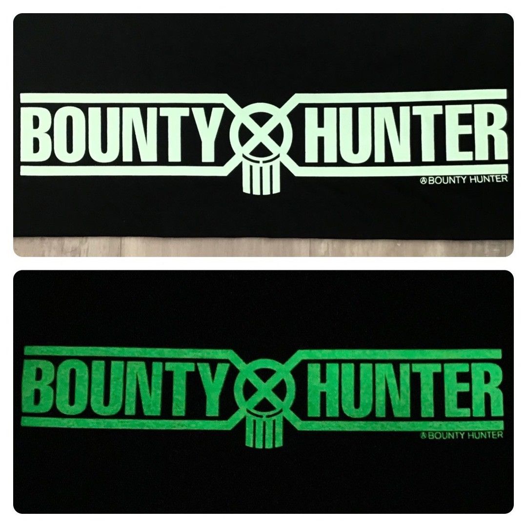Bape × Bounty Hunter 💫Glow in the dark💫 BAPE × BOUNTY HUNTER MAD Shark T-shirt Size US L / EU 52-54 / 3 - 6 Thumbnail