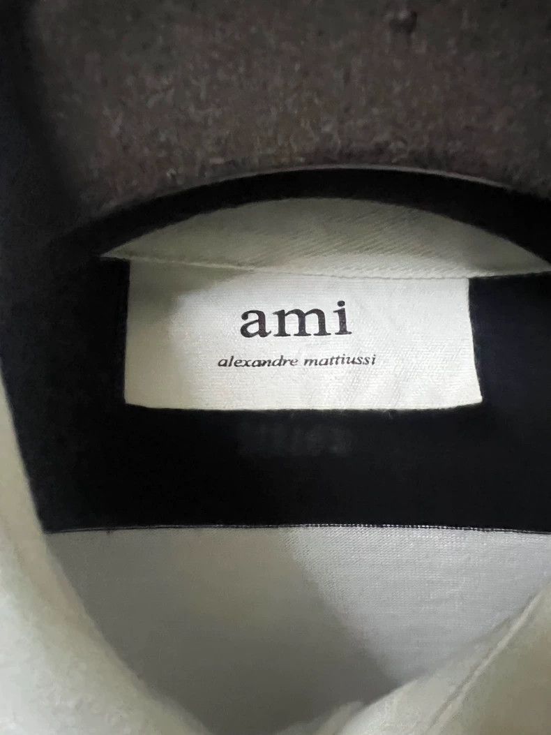 AMI AMI Men's Striped Long Sleeve Polo-2508 Size US S / EU 44-46 / 1 - 6 Thumbnail