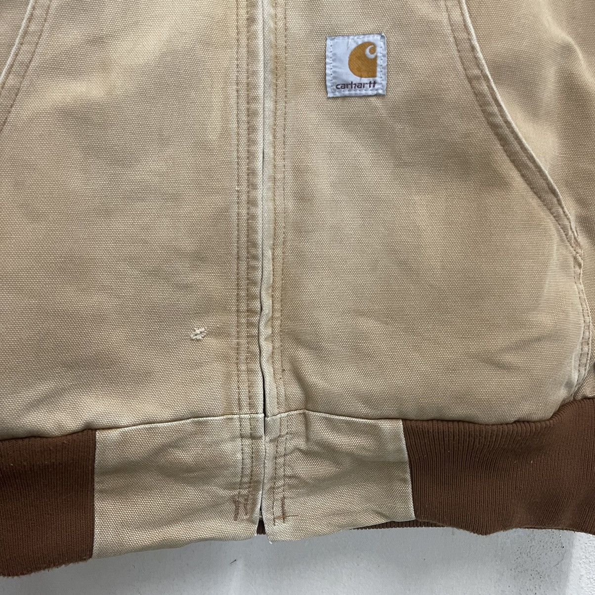 Carhartt × Carhartt Wip VINTAGE 90s CARHARTT HEAVYWEIGHT HOODIES JACKET MADE IN USA Size US L / EU 52-54 / 3 - 8 Thumbnail