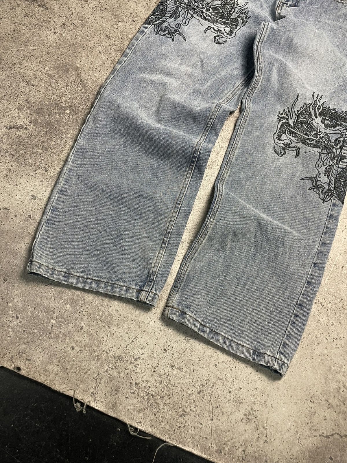 Ed Hardy Ed Hardy Urban Outfitters baggy jeans rap denim pants Size US 30 / EU 46 - 10 Thumbnail