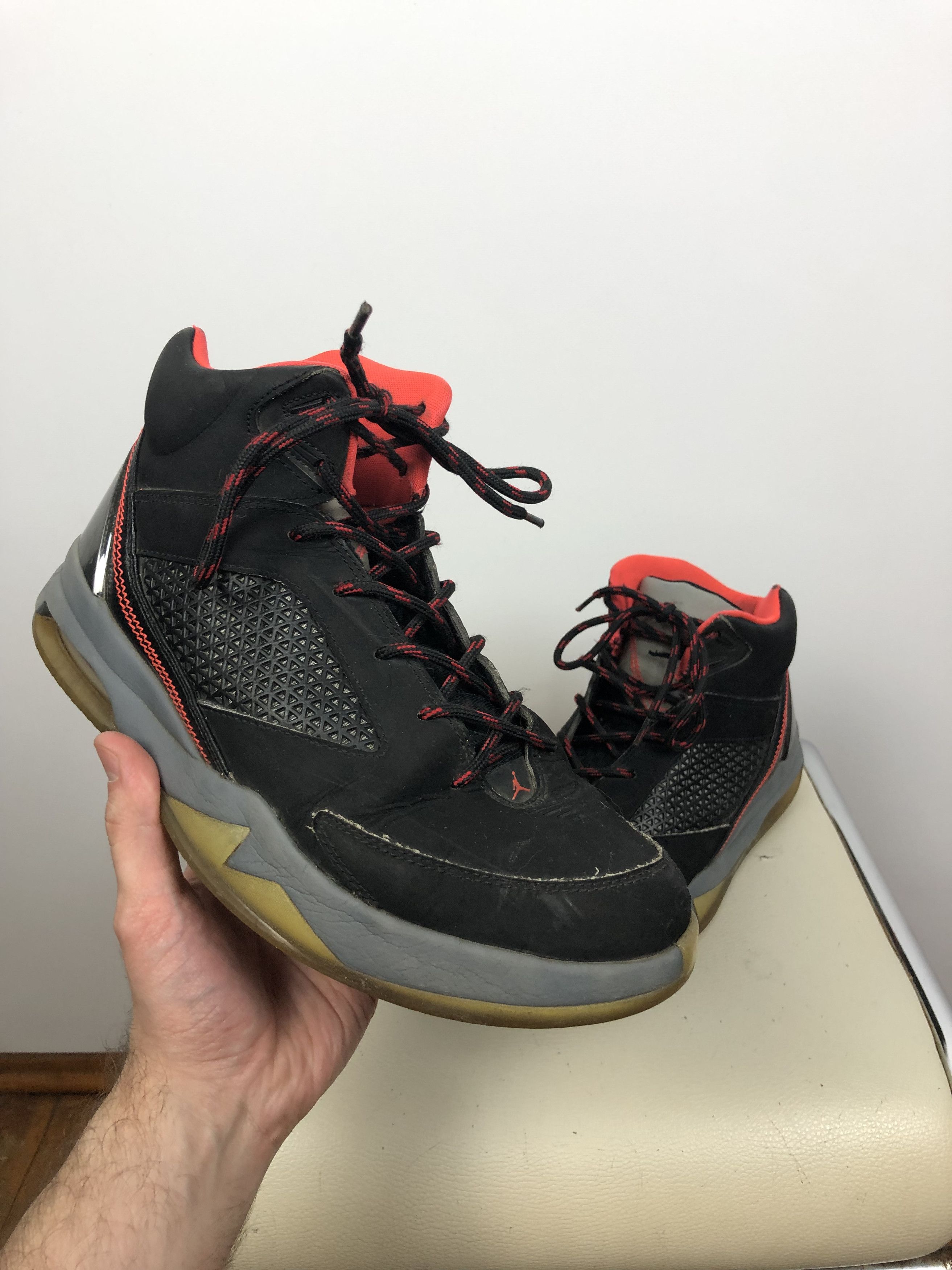 Jordan Brand Nike Jordan Flight Remix Black Infrared 679680-020 Shoes Size US 8.5 / EU 41-42 - 1 Thumbnail