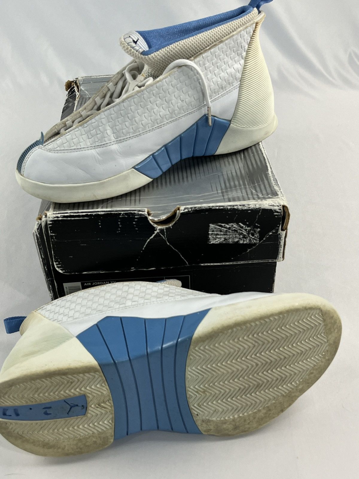 Nike Vintage Air Jordan 15 Columbia OG Size US 12 / EU 45 - 1 Thumbnail