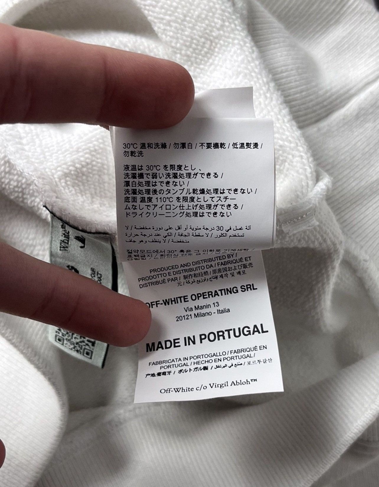 Off-White OFF-WHITE PAINTED ARROW SWEATSHIRT SS20 Size US S / EU 44-46 / 1 - 7 Thumbnail