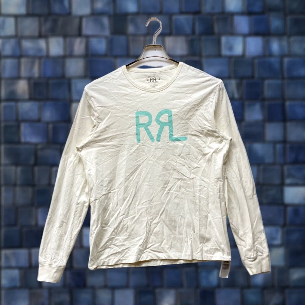 Ralph Lauren RRL Ralph Lauren×Ron Herman Long Sleeve T-Shirt Size L White Cotton Men's Used Mens Size US L / EU 52-54 / 3 - 1 Thumbnail