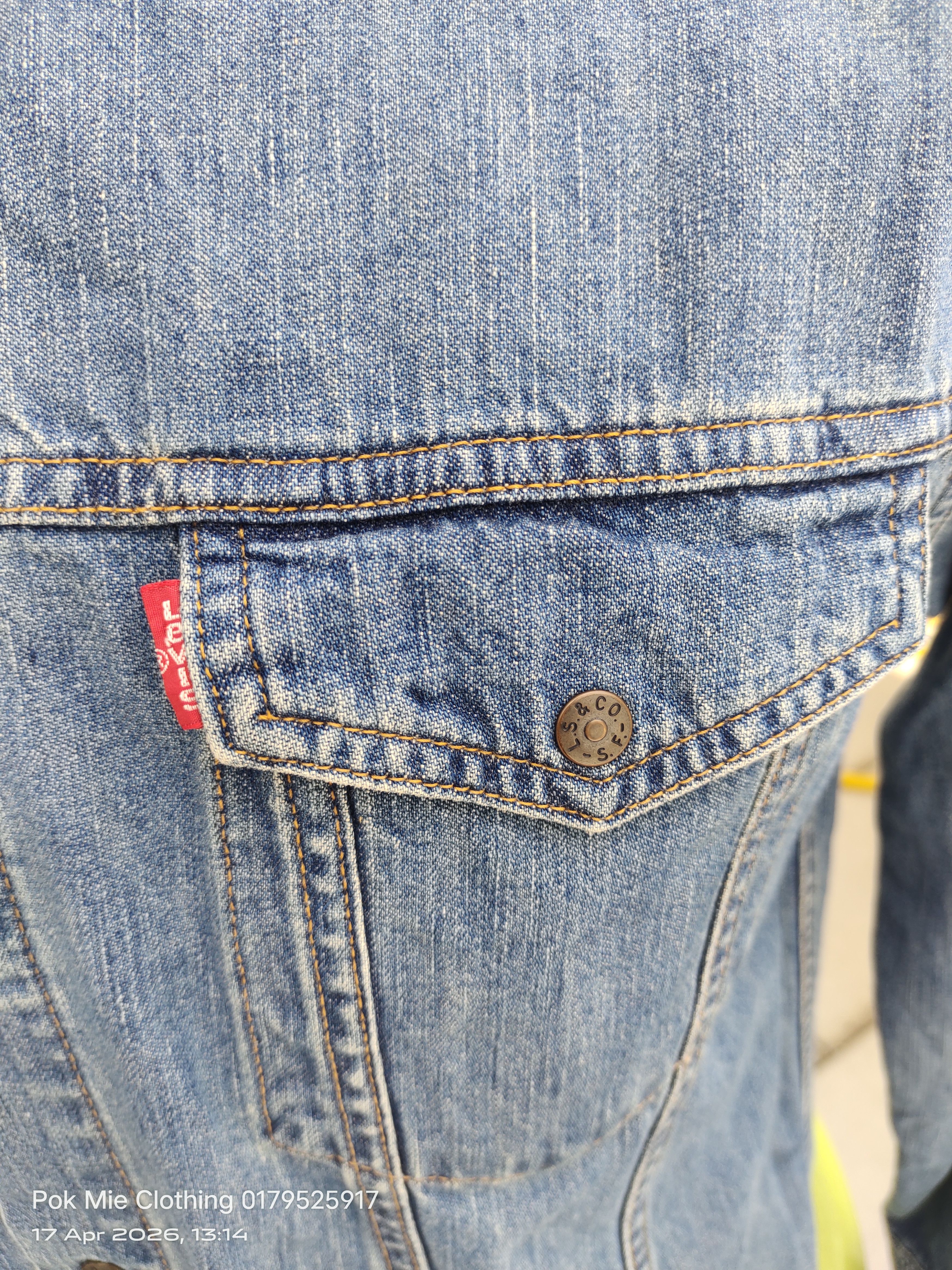 Levi's Vintage Levi's Ladies Denim Jacket Size M / US 6-8 / IT 42-44 - 6 Thumbnail