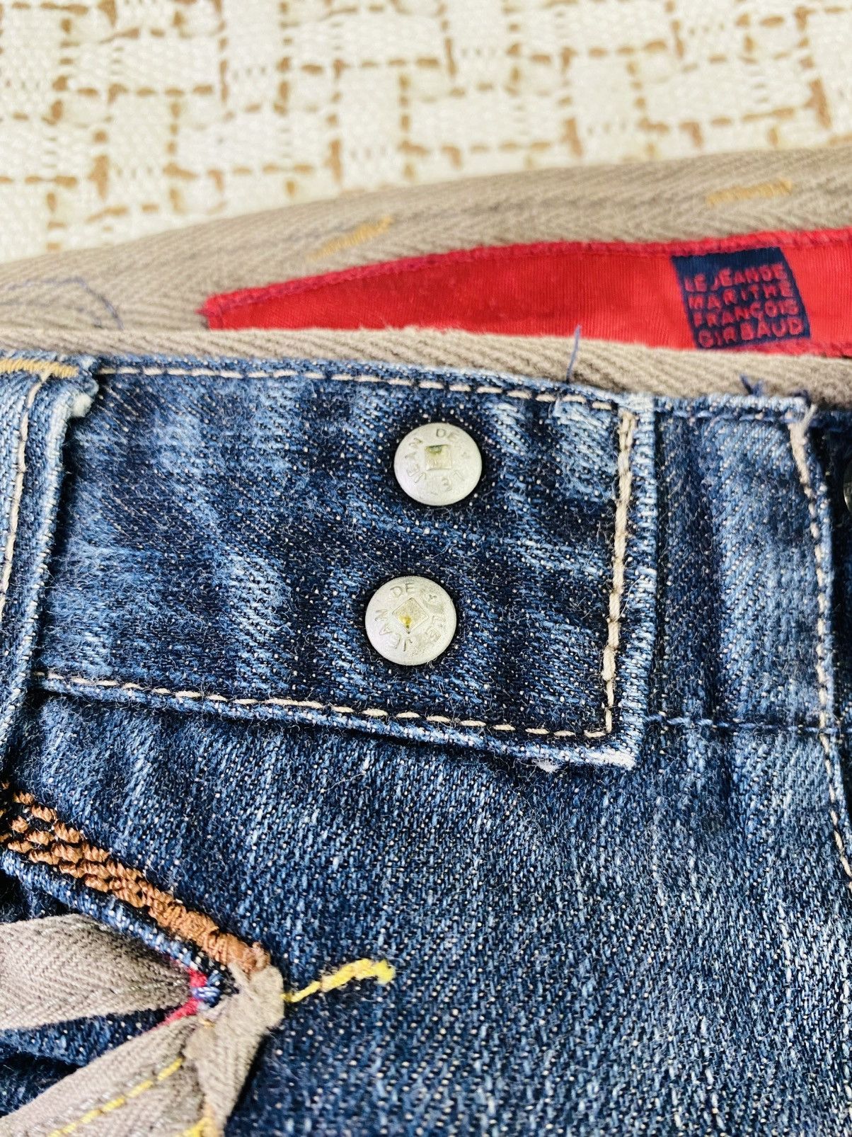 Marithe + Francois Girbaud Vintage Marithe Francois Girbaud Distressed Jeans Size US 34 / EU 50 - 5 Thumbnail