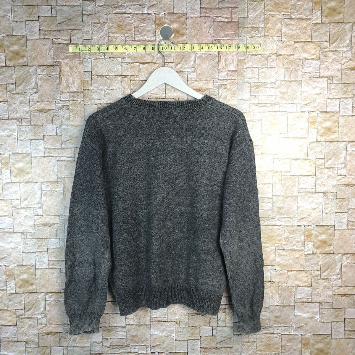 Homespun Knitwear × Japanese Brand × Vintage High Standard vintage japan Grey Knitwear #A910 Size US M / EU 48-50 / 2 - 13 Thumbnail