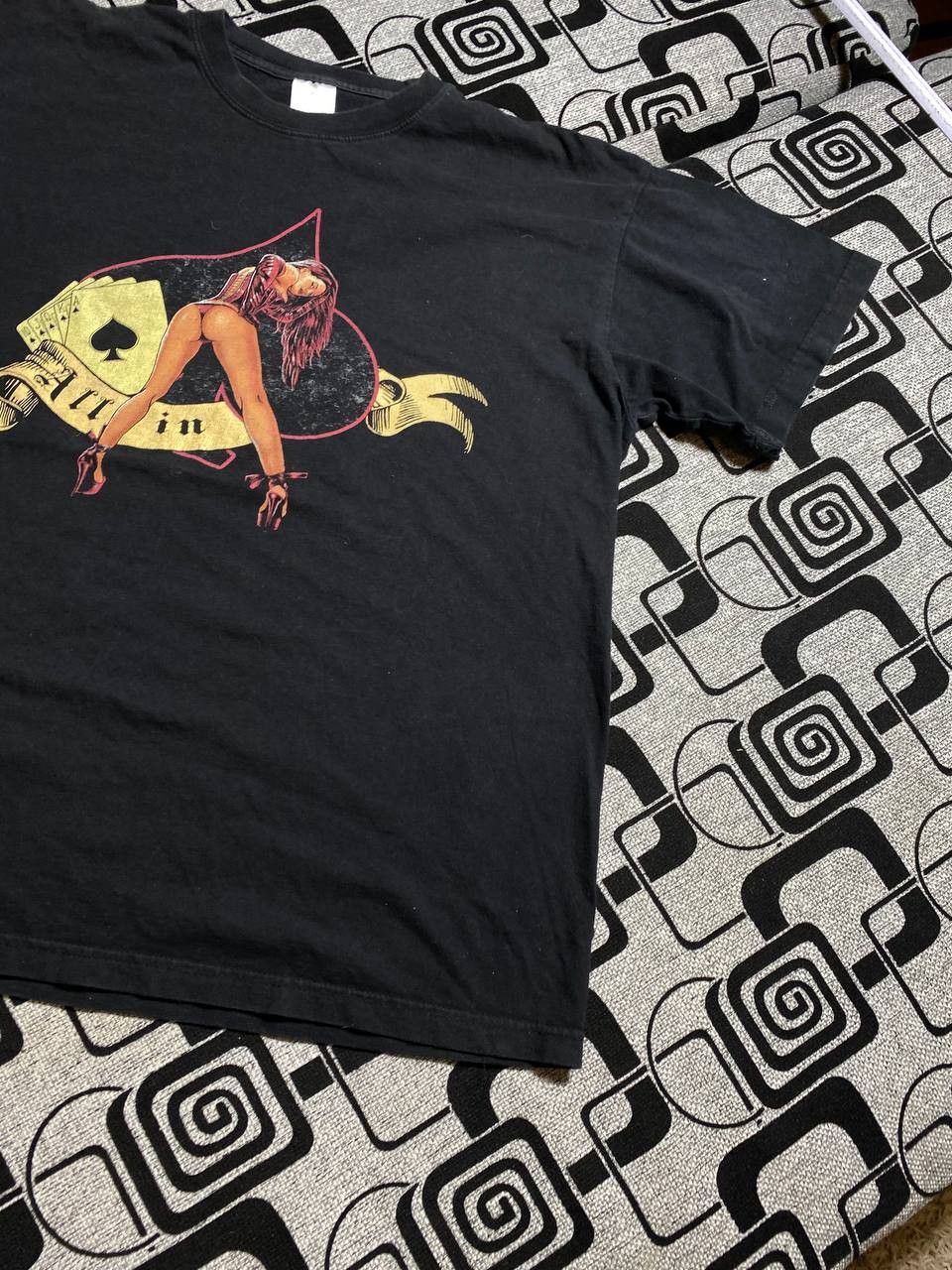 Affliction × Japanese Brand Y2K Affliction Style All Over Print T Shirt Tee Tapout Japan Size US XL / EU 56 / 4 - 5 Thumbnail