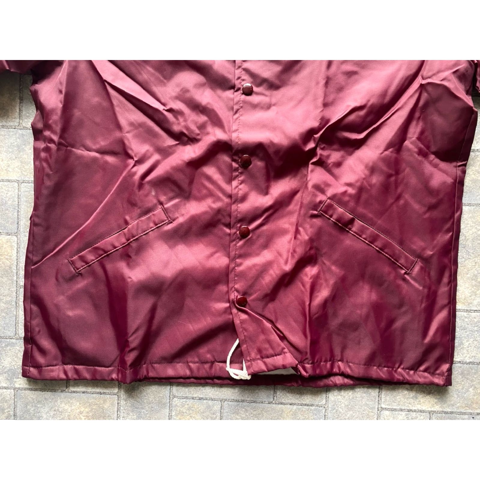 Roper VINTAGE Trooper Jacket Red Men’s Large Nylon Polyester VTG Made In USA Jacket Mens L Red Nylon Polyester VTG Taco Bell Size US L / EU 52-54 / 3 - 3 Thumbnail
