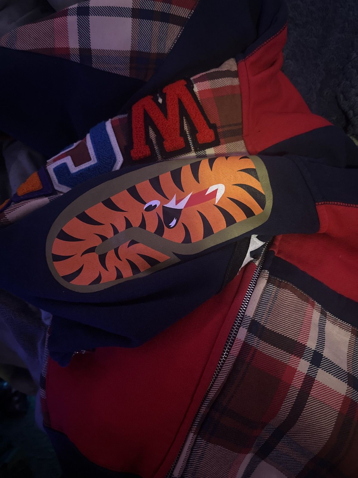 Bape PLAID BAPE RED AND BLUE Size US S / EU 44-46 / 1 - 2 Thumbnail