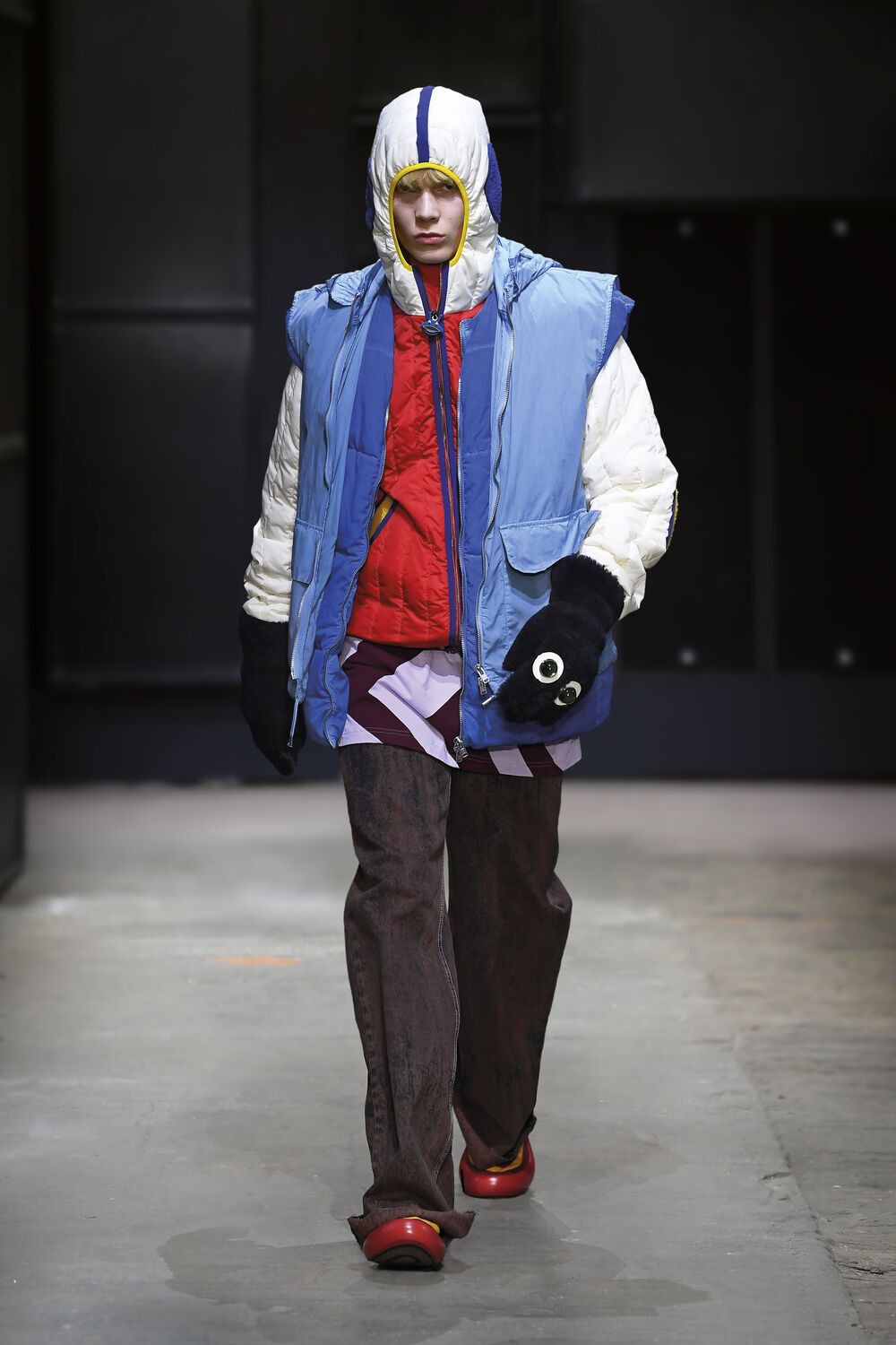 Marni FW19 Oversized Quilted Double Vest Size US M / EU 48-50 / 2 - 1 Thumbnail
