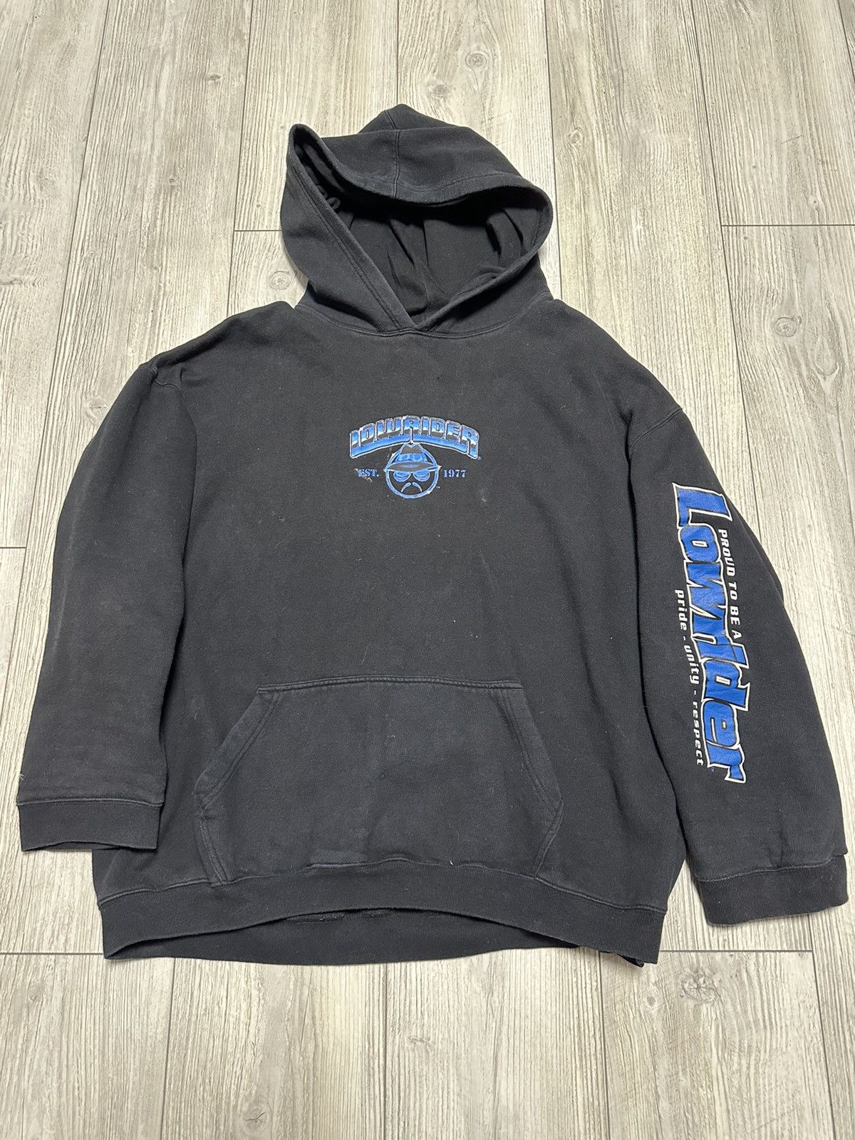 Vintage 00’s Lowrider Street Creepin’ Hoodie Y2K