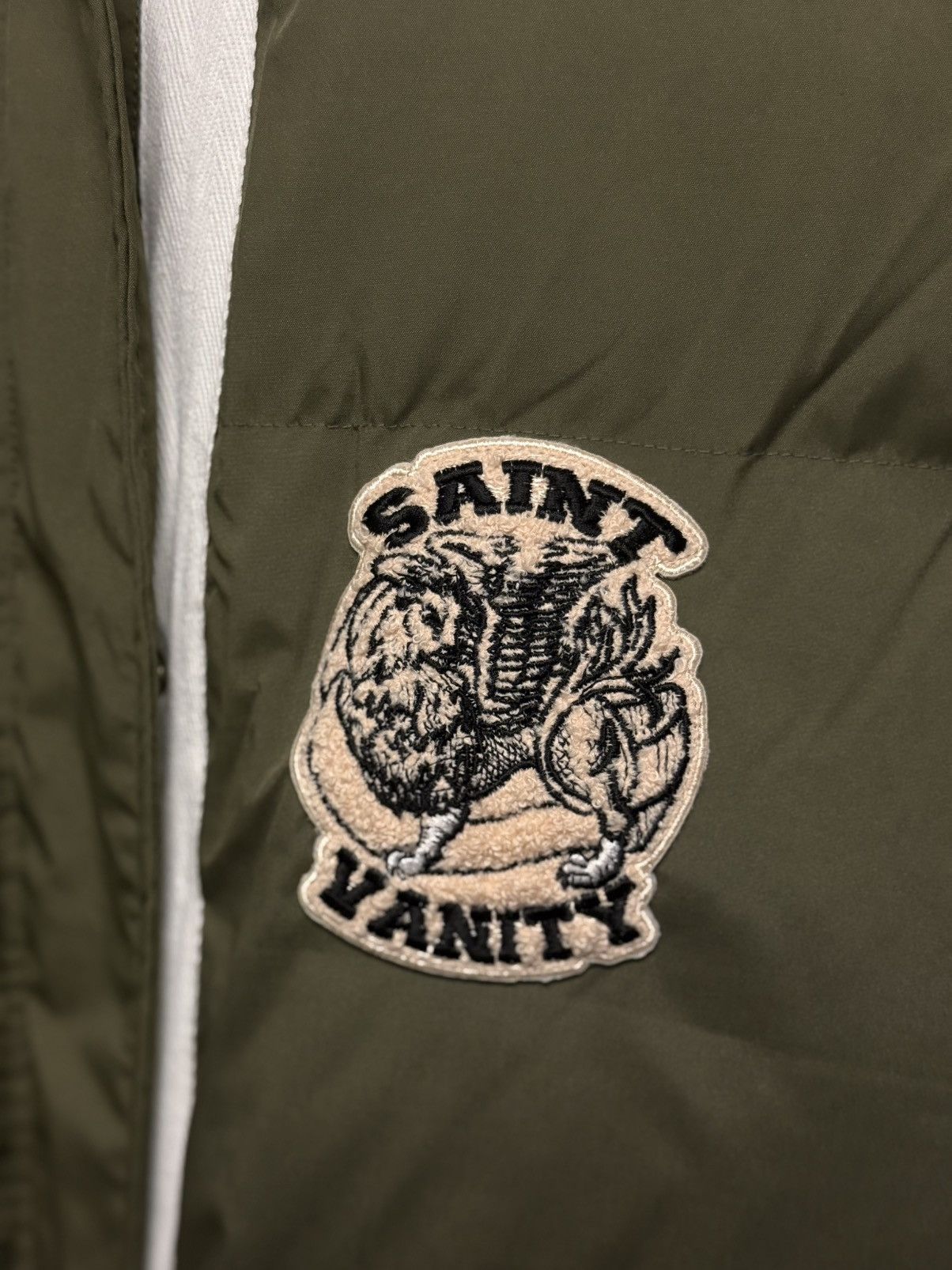 Saint Vanity Saint Vanity Green Puffer Jacket (Exlusive) Size L Size US L / EU 52-54 / 3 - 11 Thumbnail