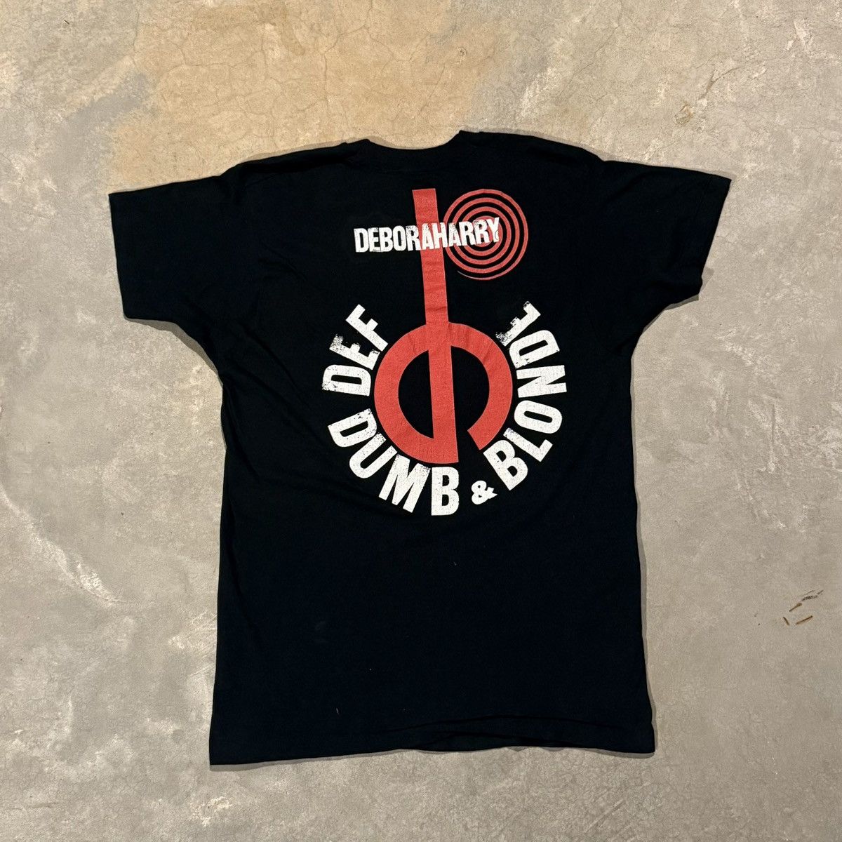 Vintage Vintage 1989 Deborah Harry Def Dumb & Blonde Faded Tour Tee Size US L / EU 52-54 / 3 - 6 Thumbnail