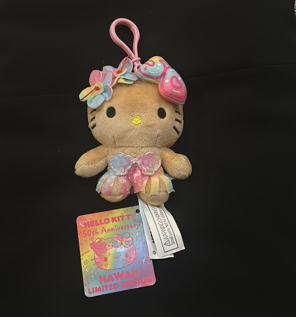 Other Hello Kitty Hawaii Plush 4" w/ Strap - 50th Anniversary Size ONE SIZE - 2 Thumbnail