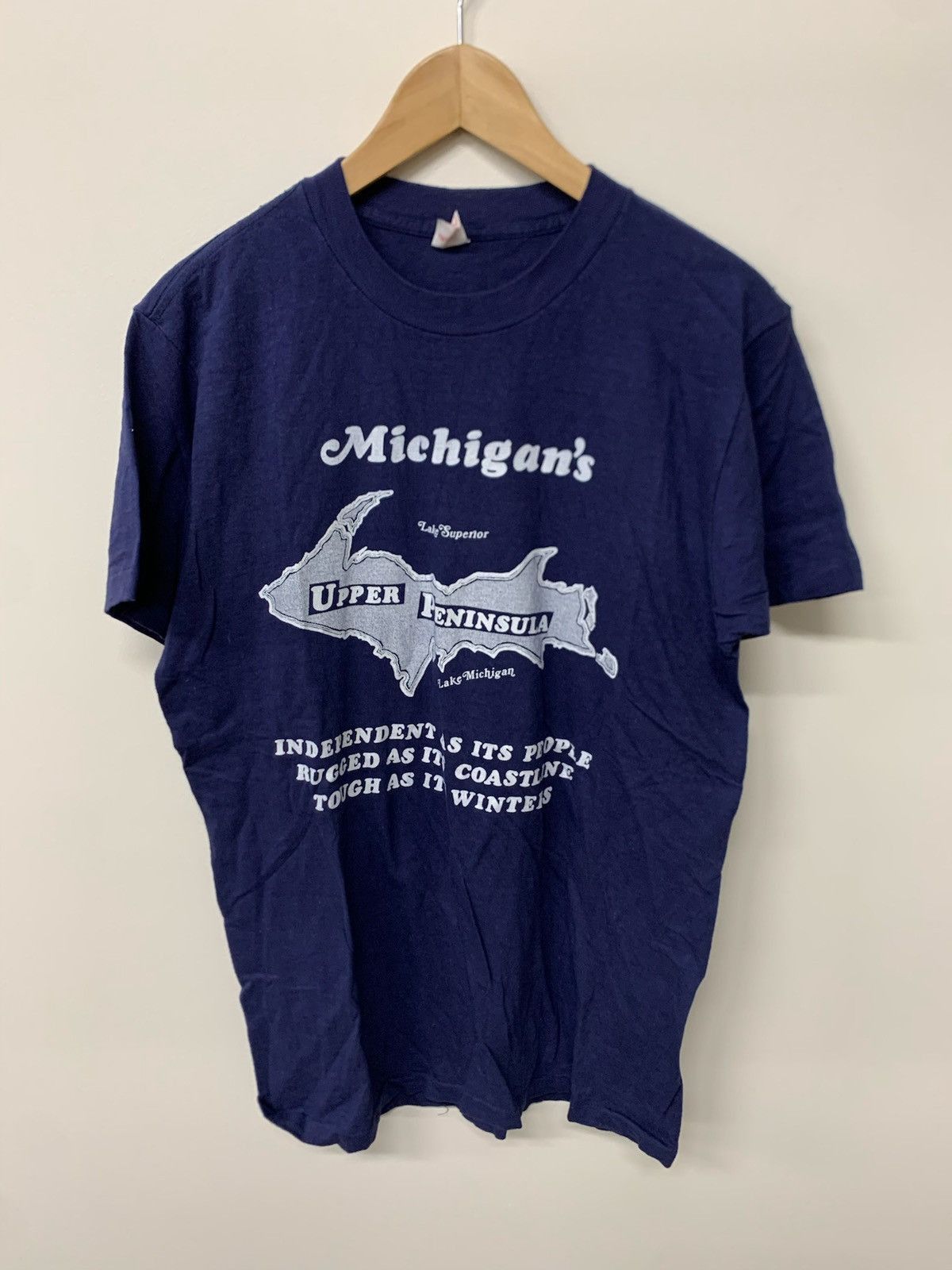 Vintage Vintage Michigan Upper Peninsula Tee Size US L / EU 52-54 / 3 - 1 Thumbnail
