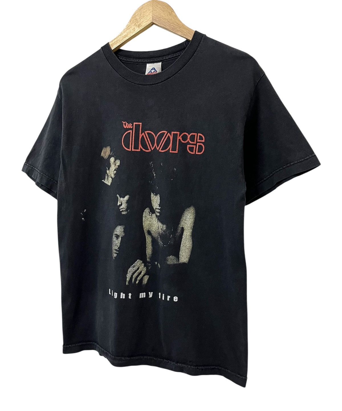 Band Tees VINTAGE 00s THE DOORS LIGHT MY FIRE ROCK BAND TSHIRT Size US M / EU 48-50 / 2 - 4 Thumbnail