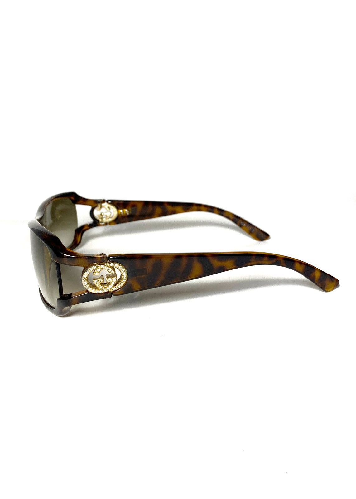 Gucci Diamonds Logo GG Vintage Gucci Sunglasses Size ONE SIZE - 3 Thumbnail