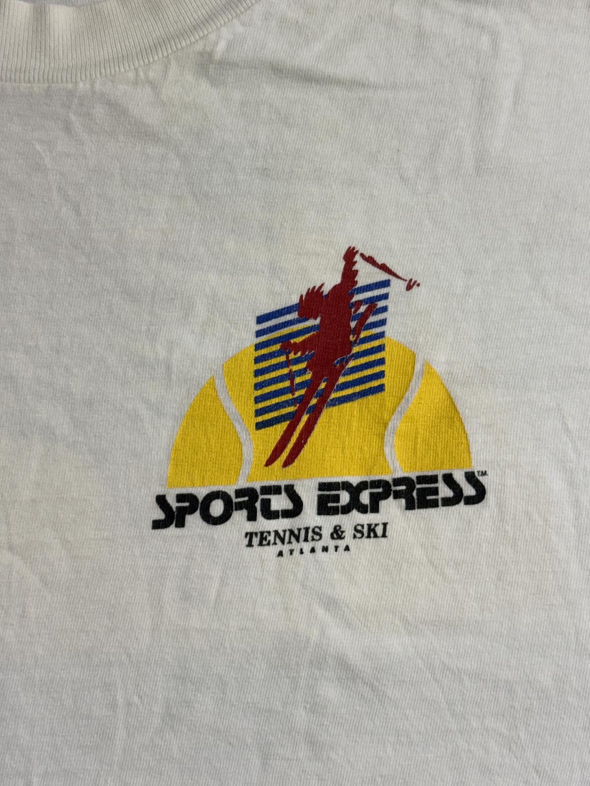 Hanes Vintage Atlanta T-shirt Sports Express Tennis & Ski Tee XL Size US XL / EU 56 / 4 - 6 Thumbnail