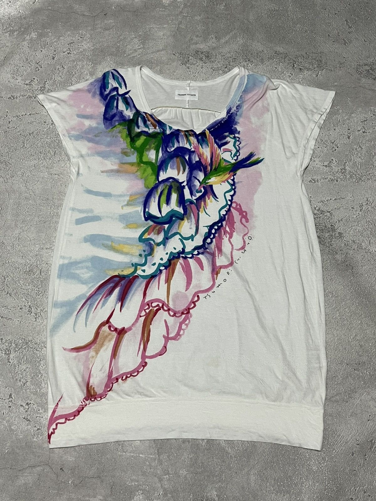 Issey Miyake × Tsumori Chisato TSUMORI CHISATO Issey Miyake Women Tee Size M / US 6-8 / IT 42-44 - 1 Thumbnail