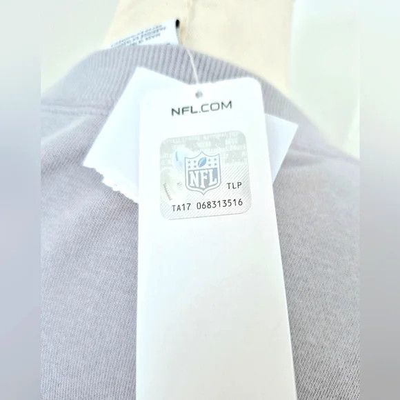 NFL Official NY Giants Split V-Neck Sweatshirt Fall Gift Travel Size L / US 10 / IT 46 - 6 Thumbnail