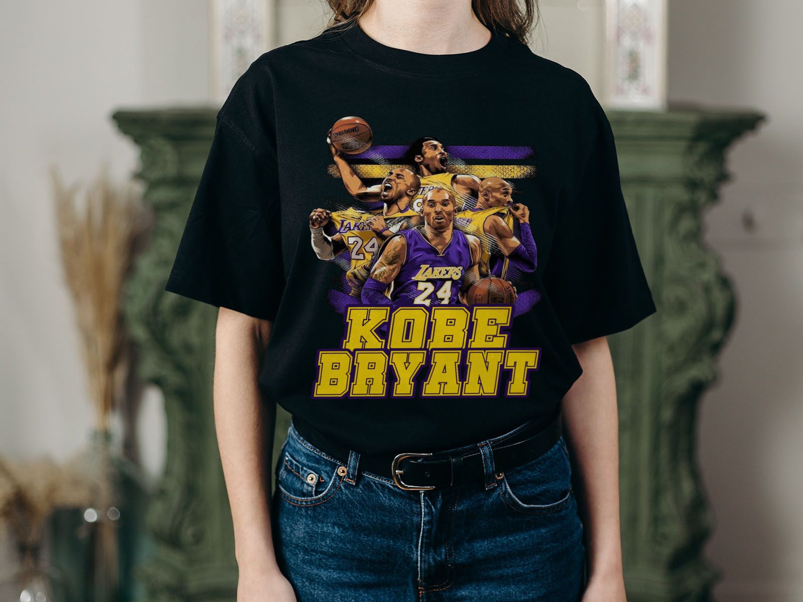 Designer × Vintage Basketball Graphic Tee for True Fans Size US L / EU 52-54 / 3 - 3 Thumbnail