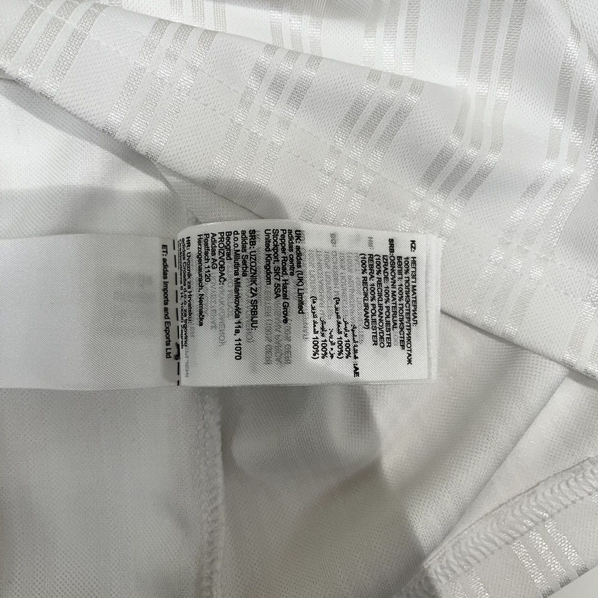 Adidas Adidas Jersey White Size US S / EU 44-46 / 1 - 14 Thumbnail
