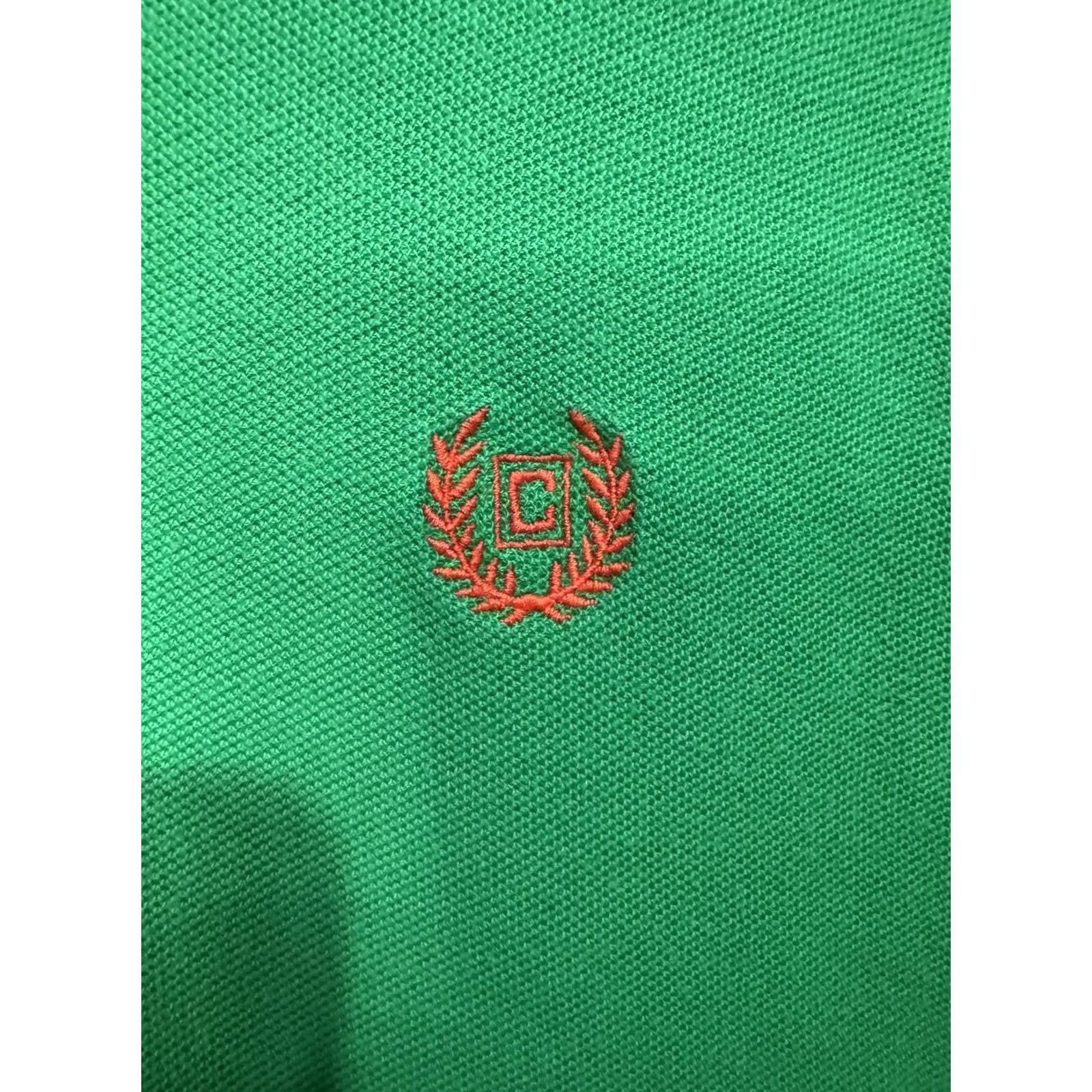 Chaps Chaps Polo Shirt Men's L Green Cotton Button-Down Short Sleeve Embroidered Logo Casual Vintage: No Size US L / EU 52-54 / 3 - 2 Thumbnail