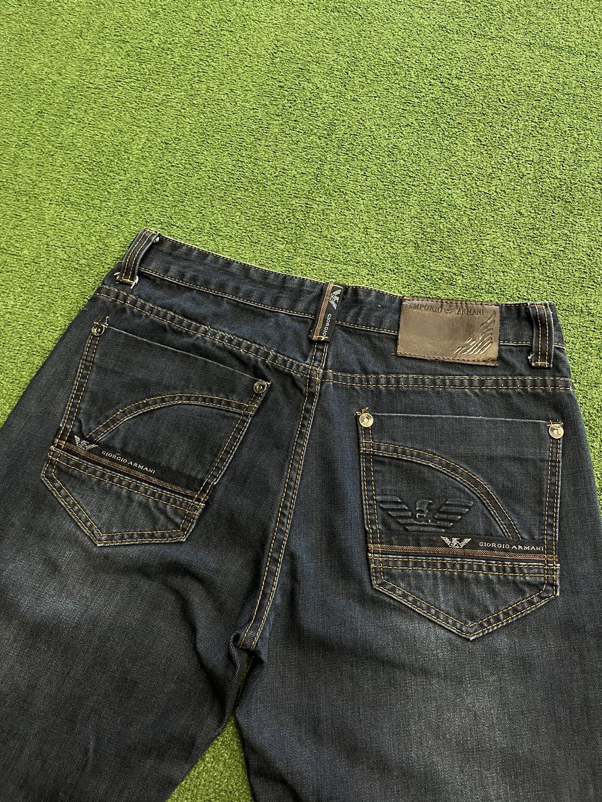 Armani × Vintage Vintage Armani eco wash denim pants Size US 32 / EU 48 - 5 Thumbnail