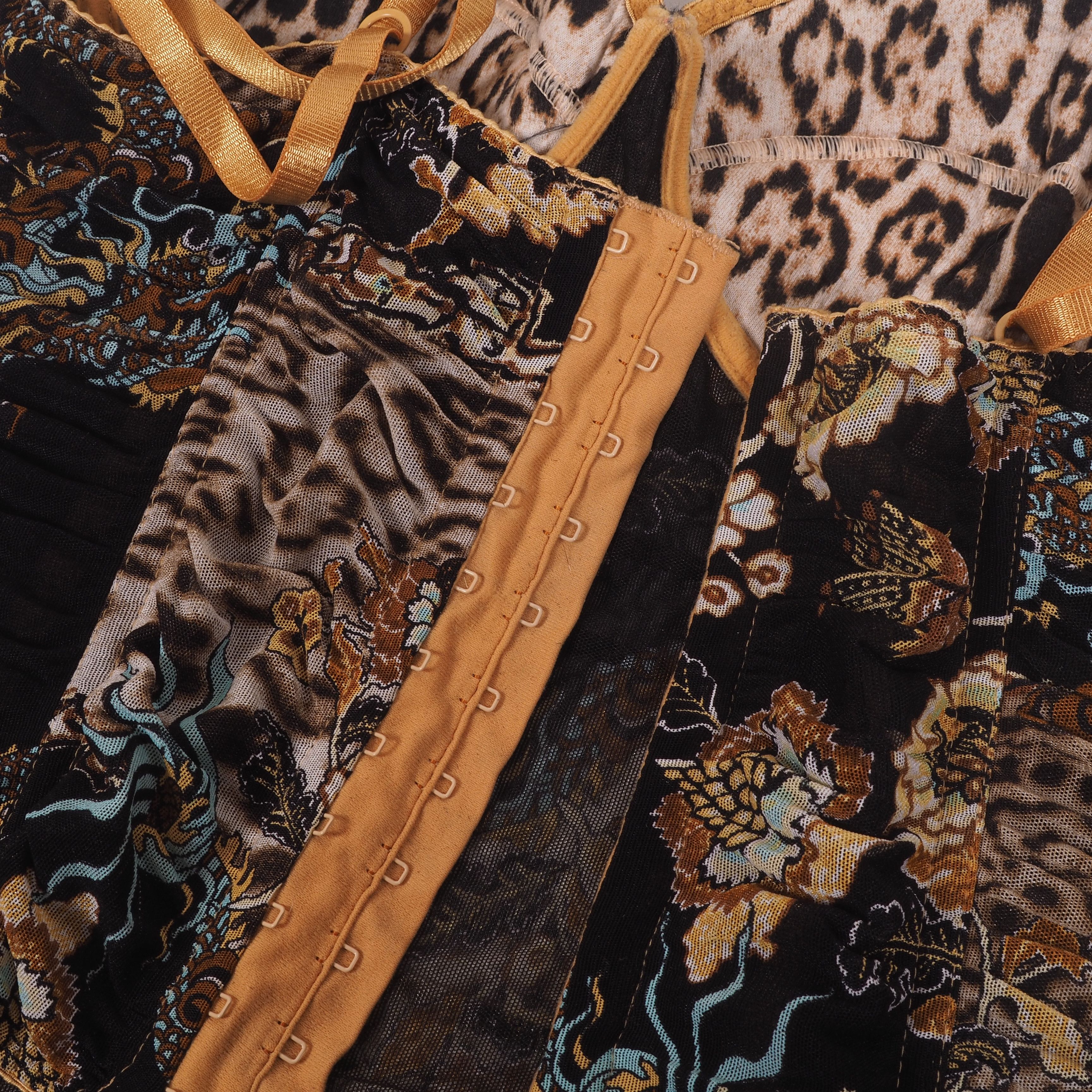 Roberto Cavalli Roberto Cavalli Vintage Floral Animal Print Corset Top Size L / US 10 / IT 46 - 12 Thumbnail