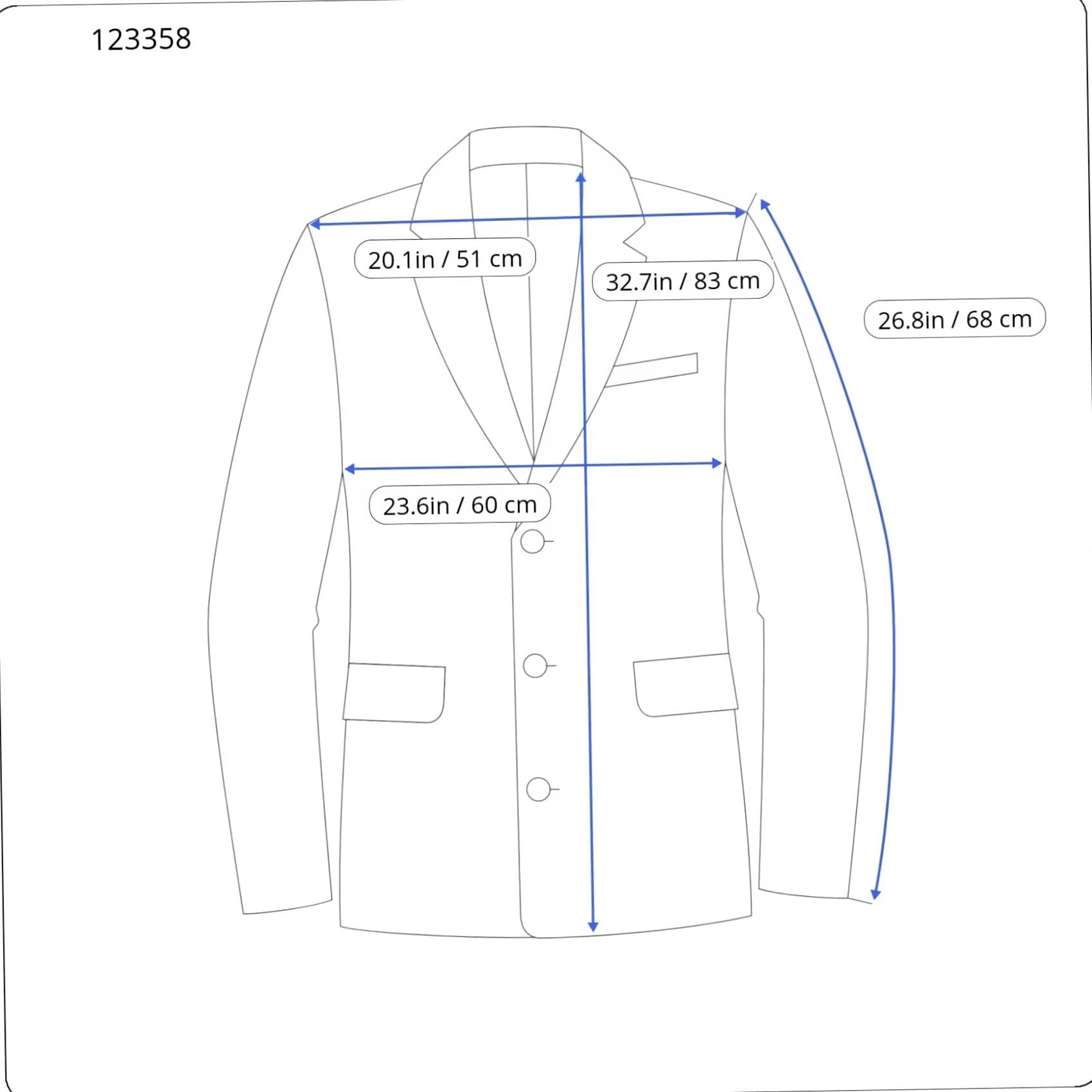 Hugo Boss HUGO BOSS Blazer Men's US 46 Grey Melange Formal Cotton Silk Size 46R - 3 Thumbnail